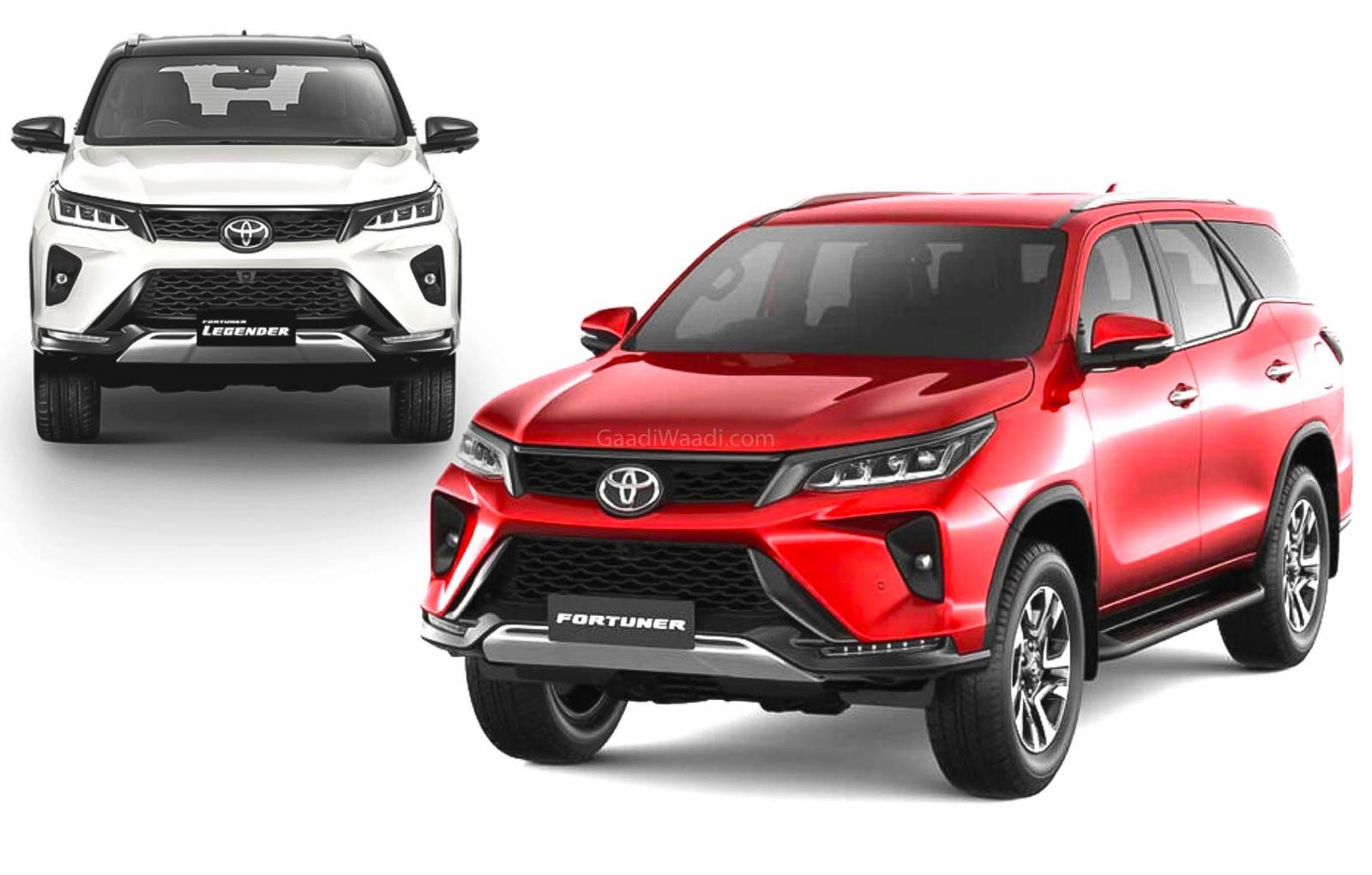 Toyota Fortuner Legender vs Standard Fortuner Facelift