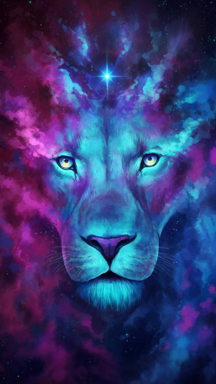 fantasy lion wallpaper