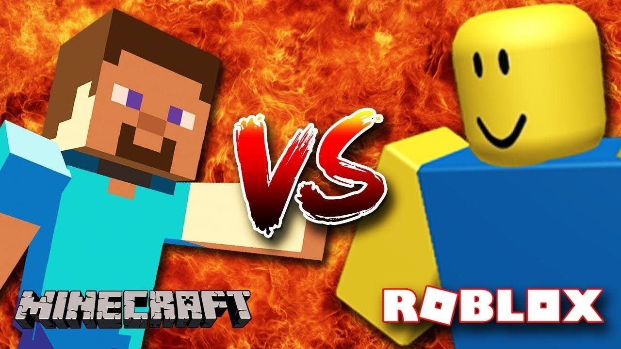 Minecraft Vs Roblox Wallpapers - Wallpaper Cave