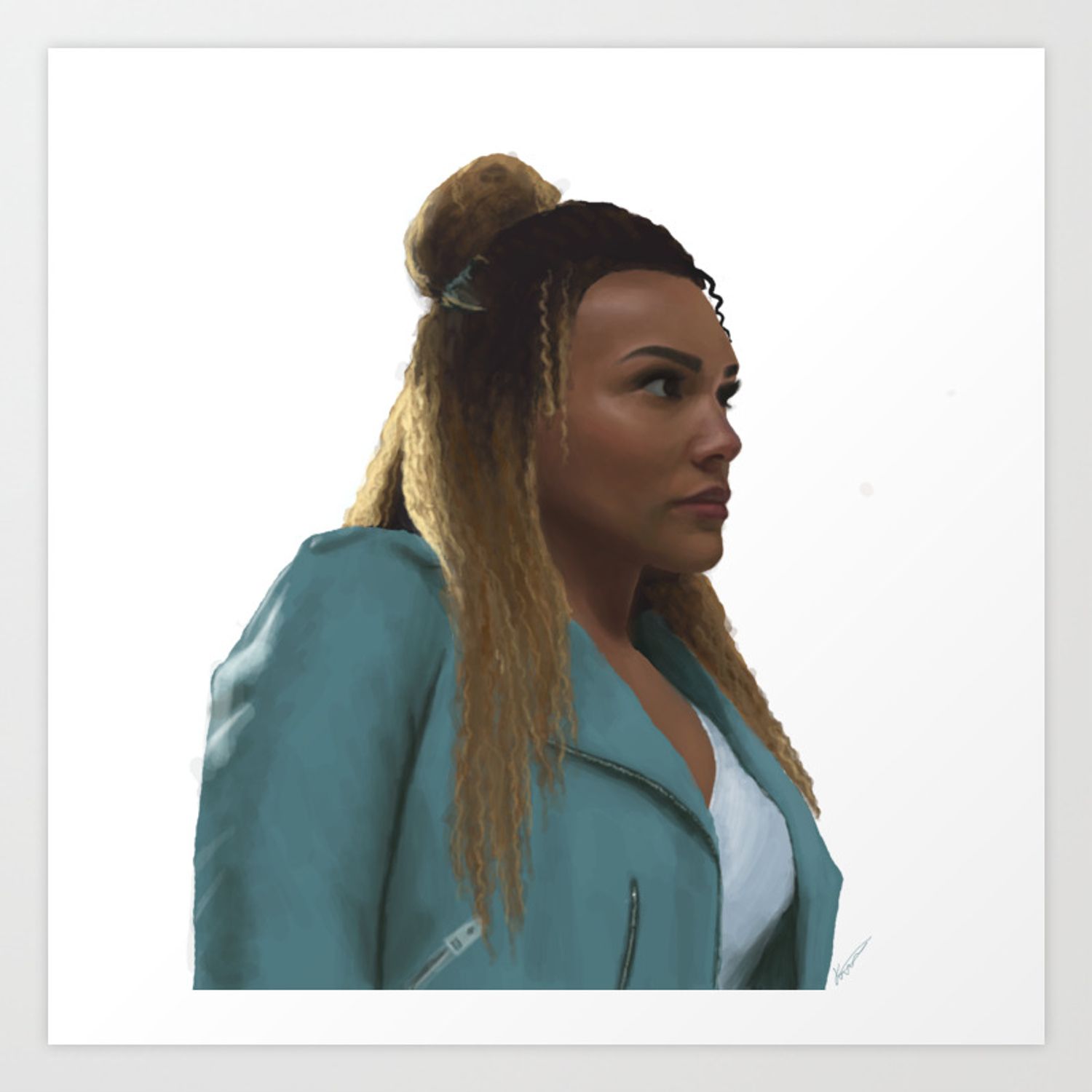 Allison Hargreeves Umbrella Academy Art Print