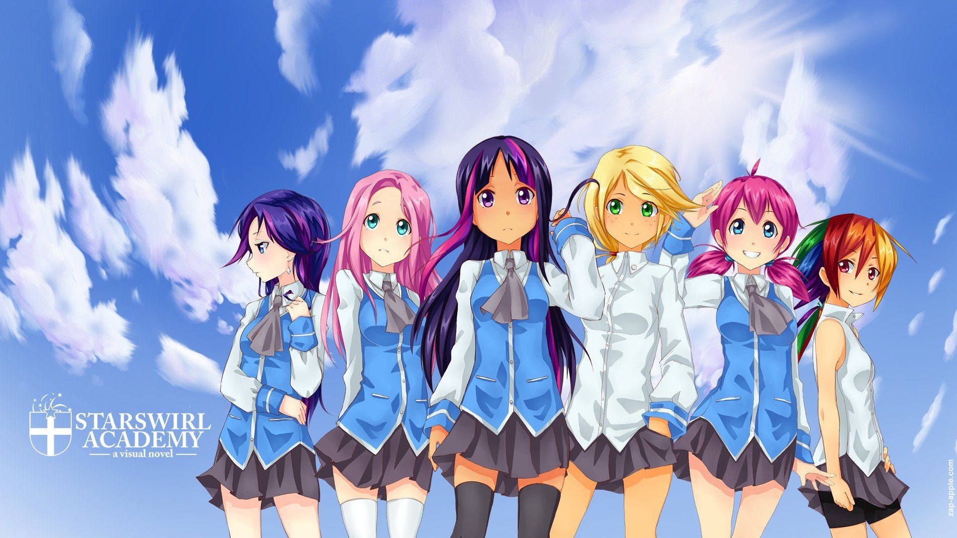 anime, Anime girls, Visual novel, My Little Pony HD Wallpaper / Desktop and Mobile Image & Photo