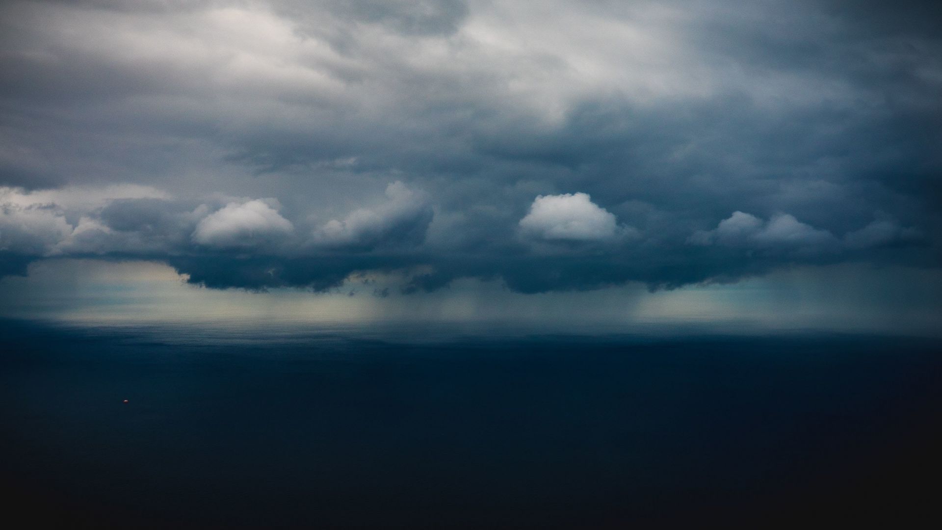 Desktop wallpaper storm, clouds, blue dark, sky, HD image, picture, background, d6c3bd