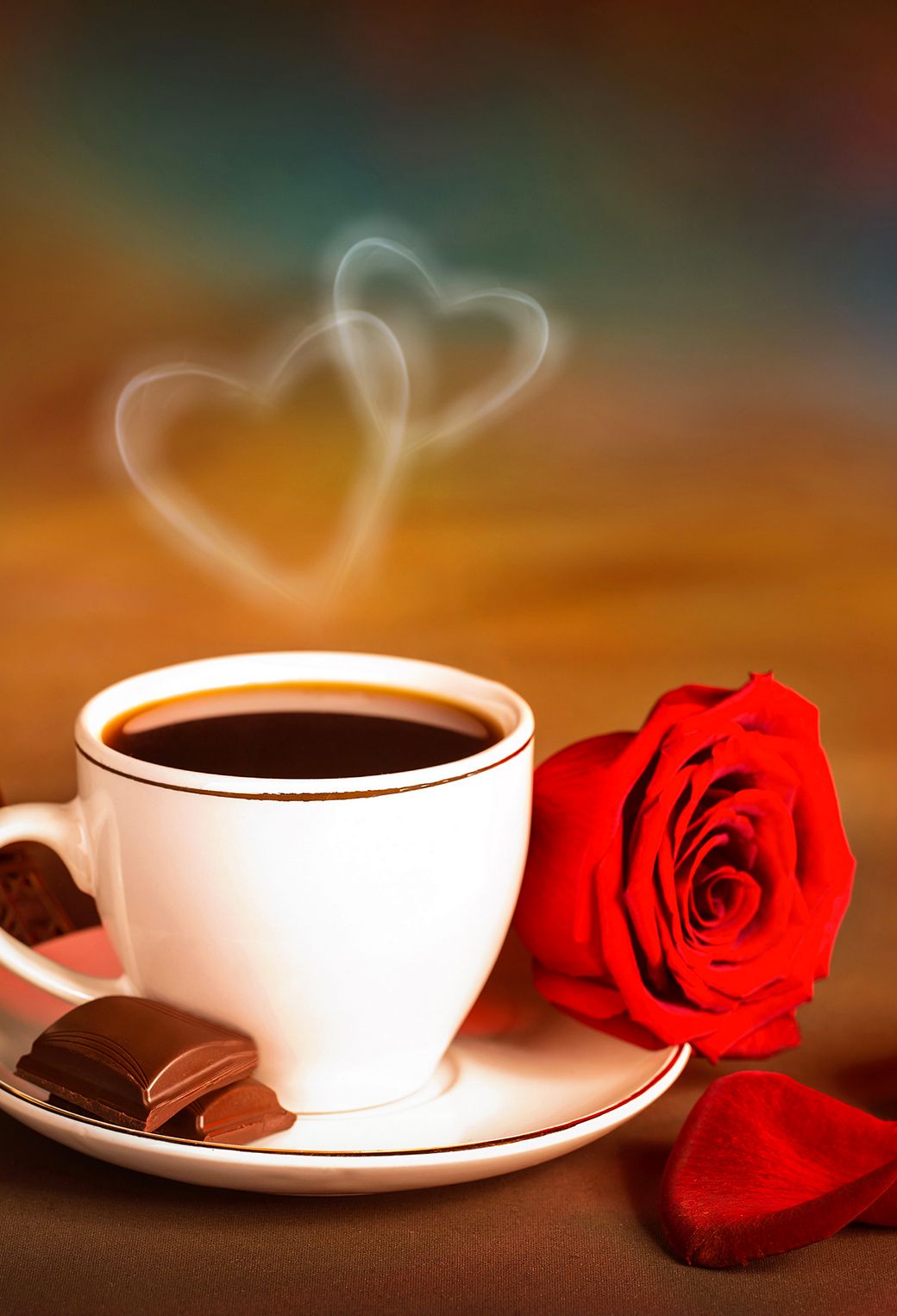 Love Coffee Mug Wallpaper HD