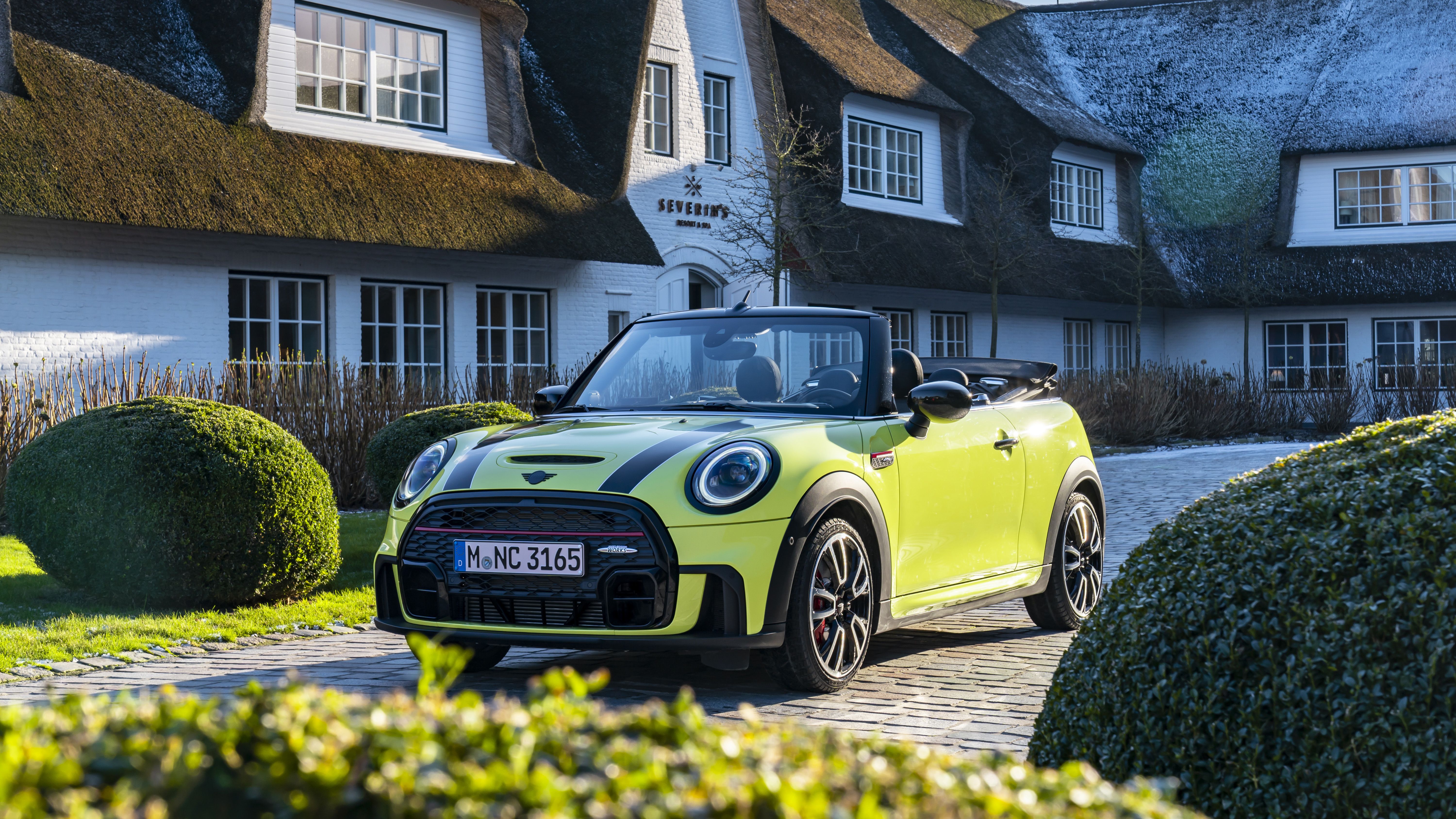 MINI John Cooper Works Cabrio 2021 5K Wallpaper. HD Car Wallpaper