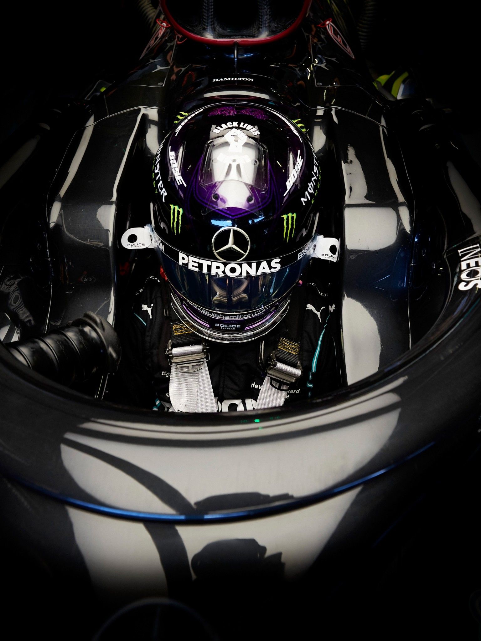 Mercedes AMG F1 4K Wallpaper, Mercedes AMG Petronas F1 Team, F1 Cars, 5K, Black Dark