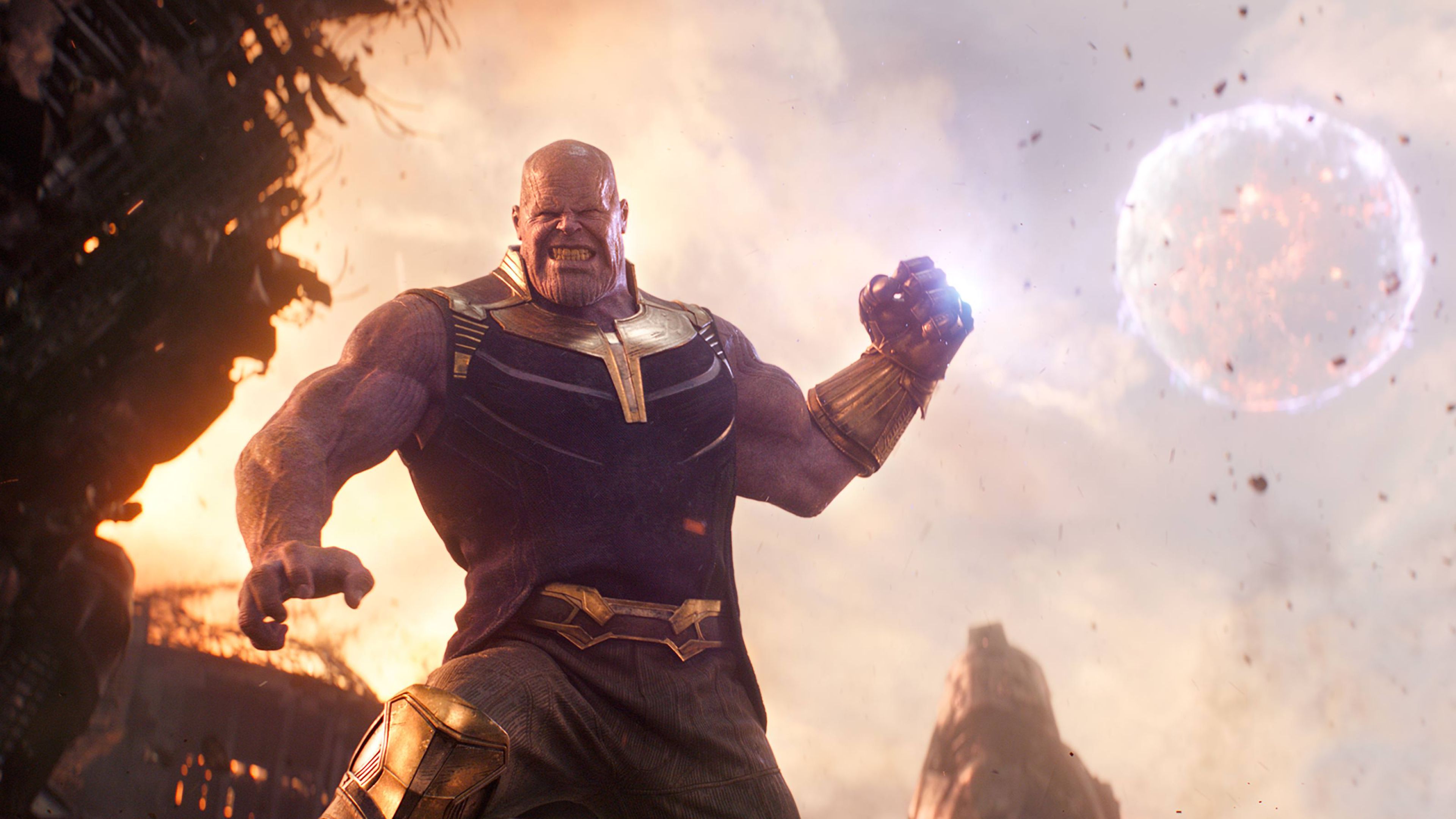 Avengers: Infinity War (2018) Thanos 4K Ultra HD Wallpaper