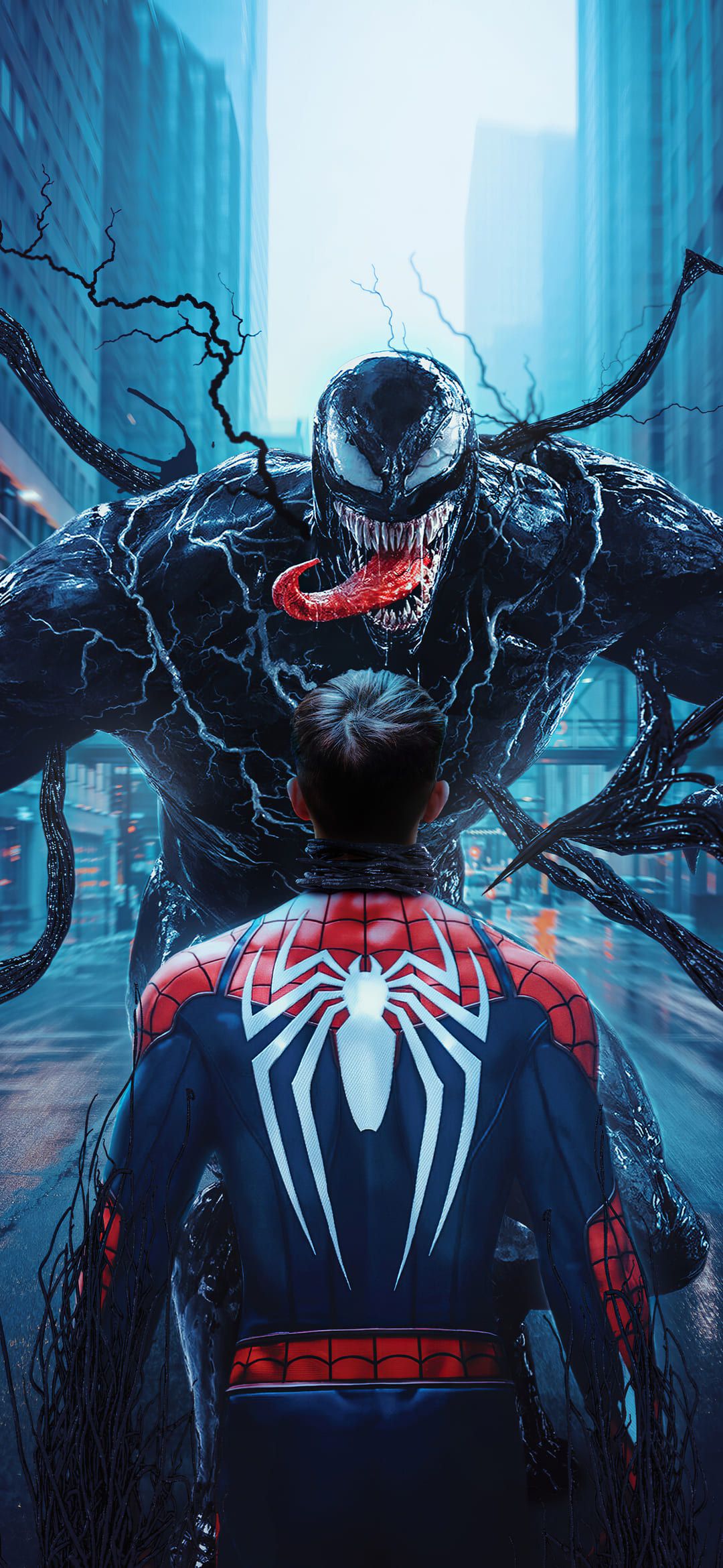 Spiderman Smartphone 4k Wallpaper Screen Venom Wallpaper 4k HD Wallpaper