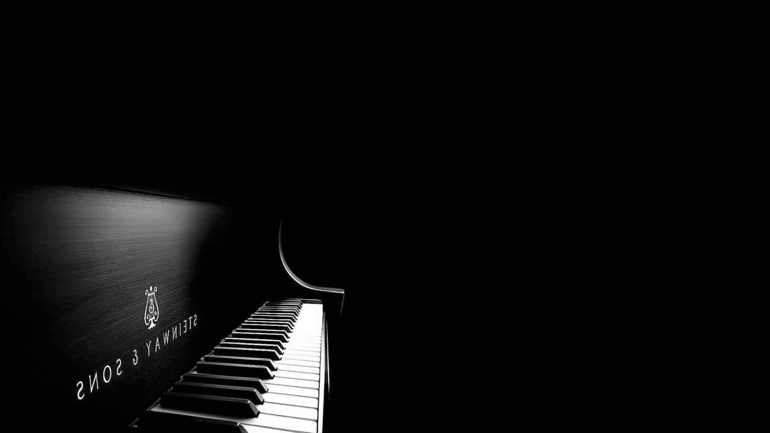 Piano Black And White