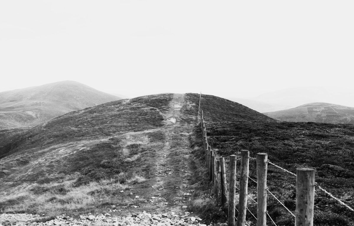 Black, And, White, Hills, Fence, Border, HD Grayscale Image, Monochrome Wallpaper, Dark Wallpaper, Amazing, Color, View, Desktop Wallpaper, Samsung Background Image, 1600x1024. Full HD Wallpaper