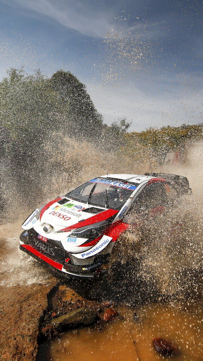Toyota GAZOO Racing WRT up your lock screen with a splash of Rally Mexico colour!