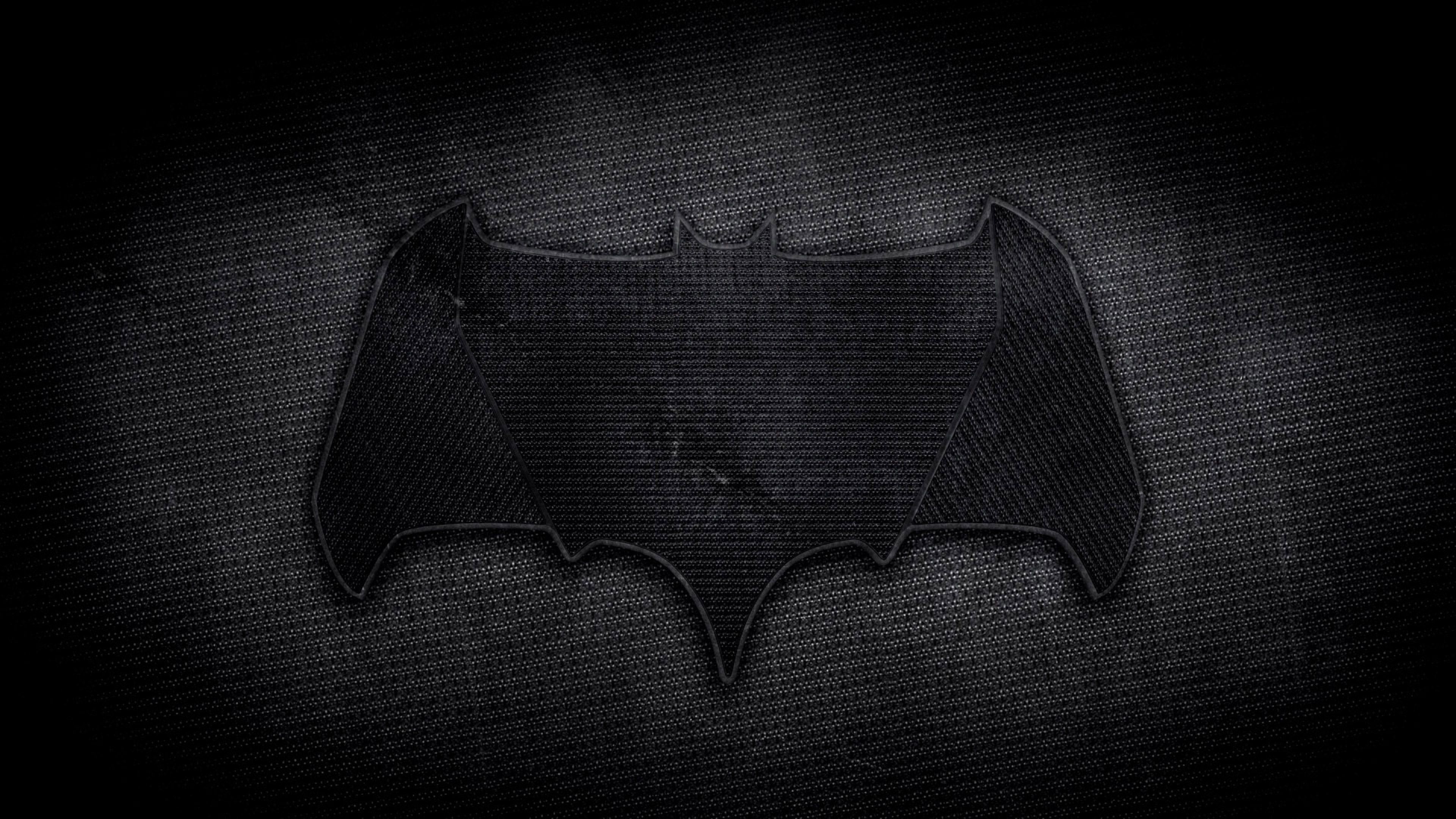 Wallpaper 4k Batman Dark Leather Logo Wallpaper