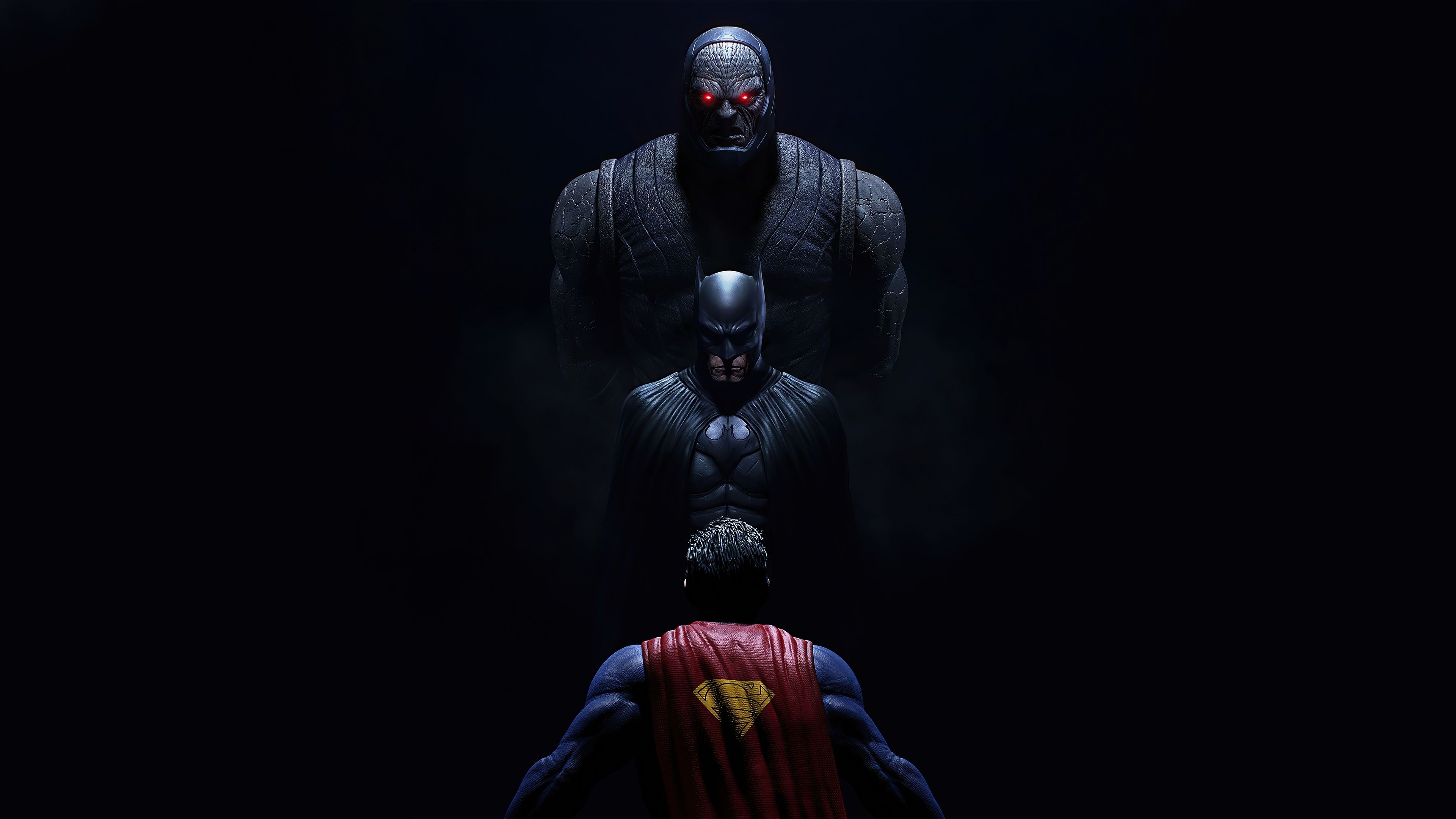 Download 3840x2160 wallpaper darkseid & batman vs superman, dark, 4k, uhd 16: widescreen, 3840x2160 HD image, background, 24986