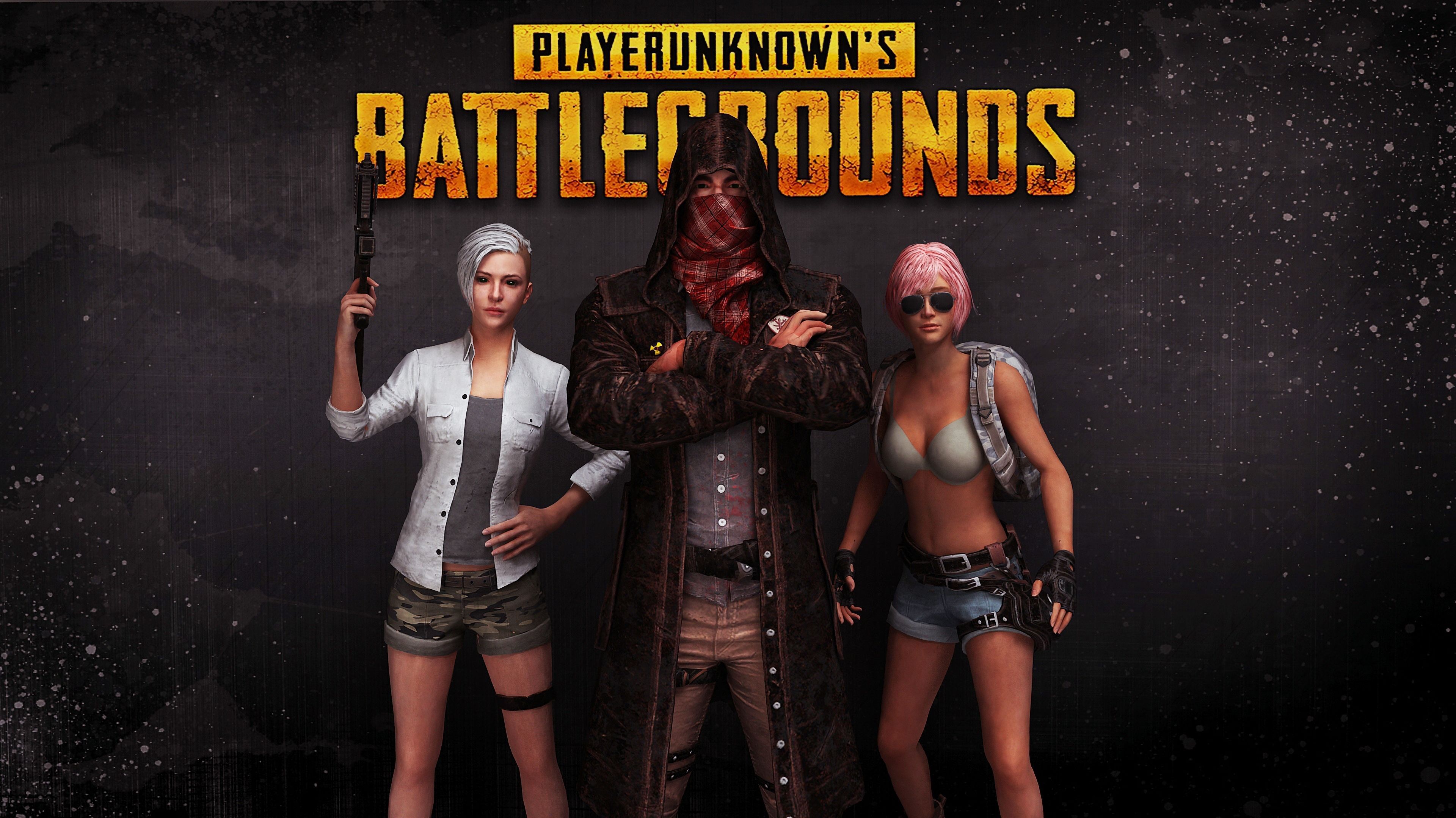 PUBG PlayerUnknown's Battlegrounds Characters 4K