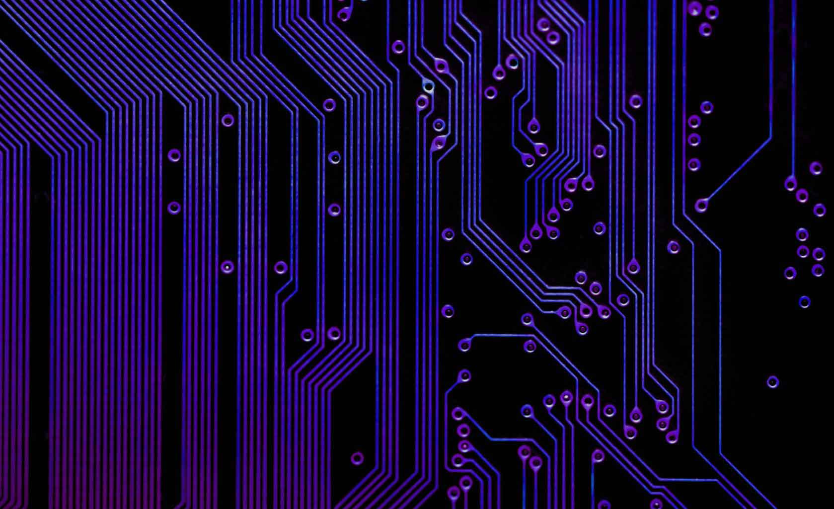 Full HD Electronic Printed Circuit Board Backdrops And
