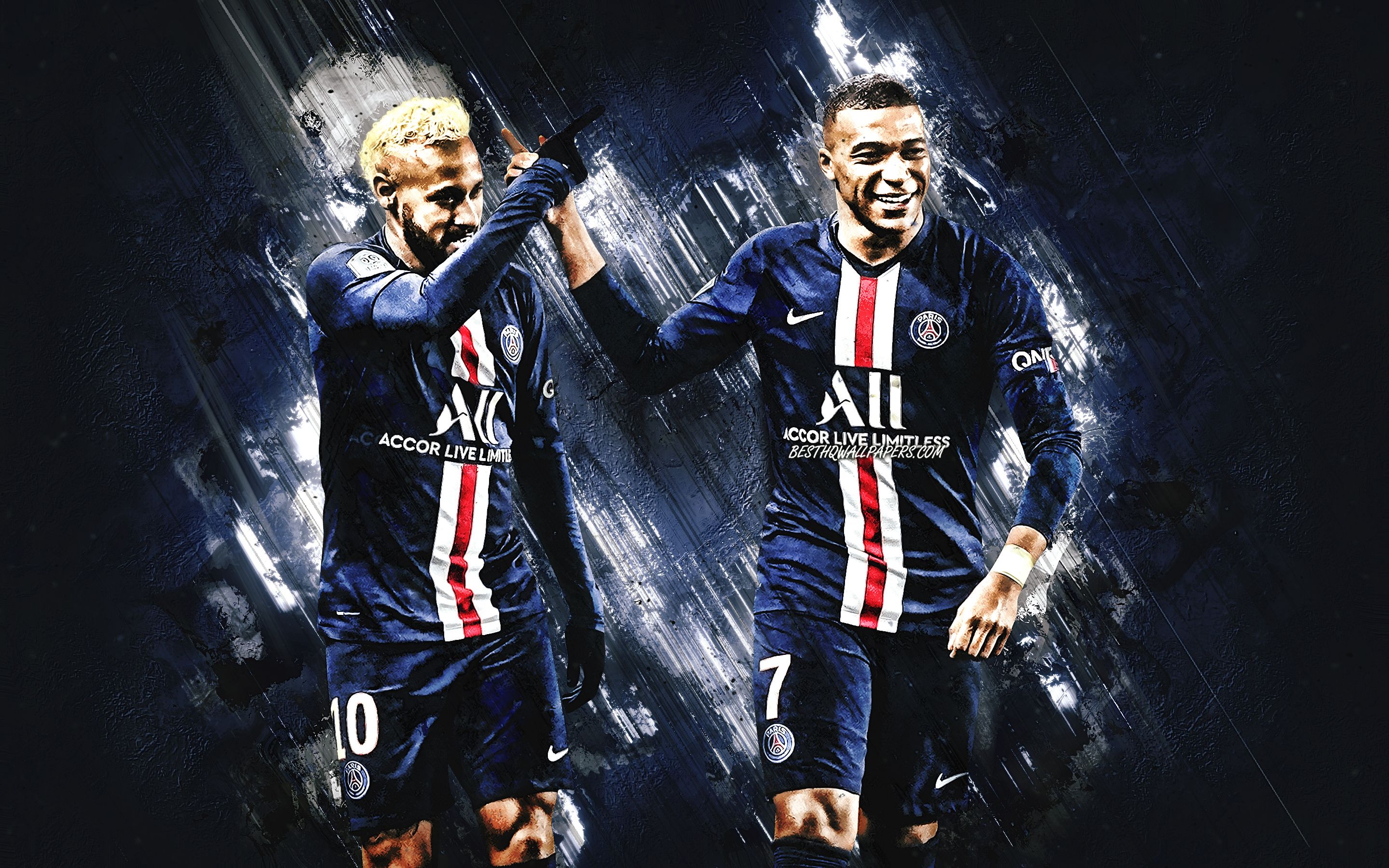Kylian Mbappe, Neymar, Psg, World Football Stars, Paris HD Wallpaper