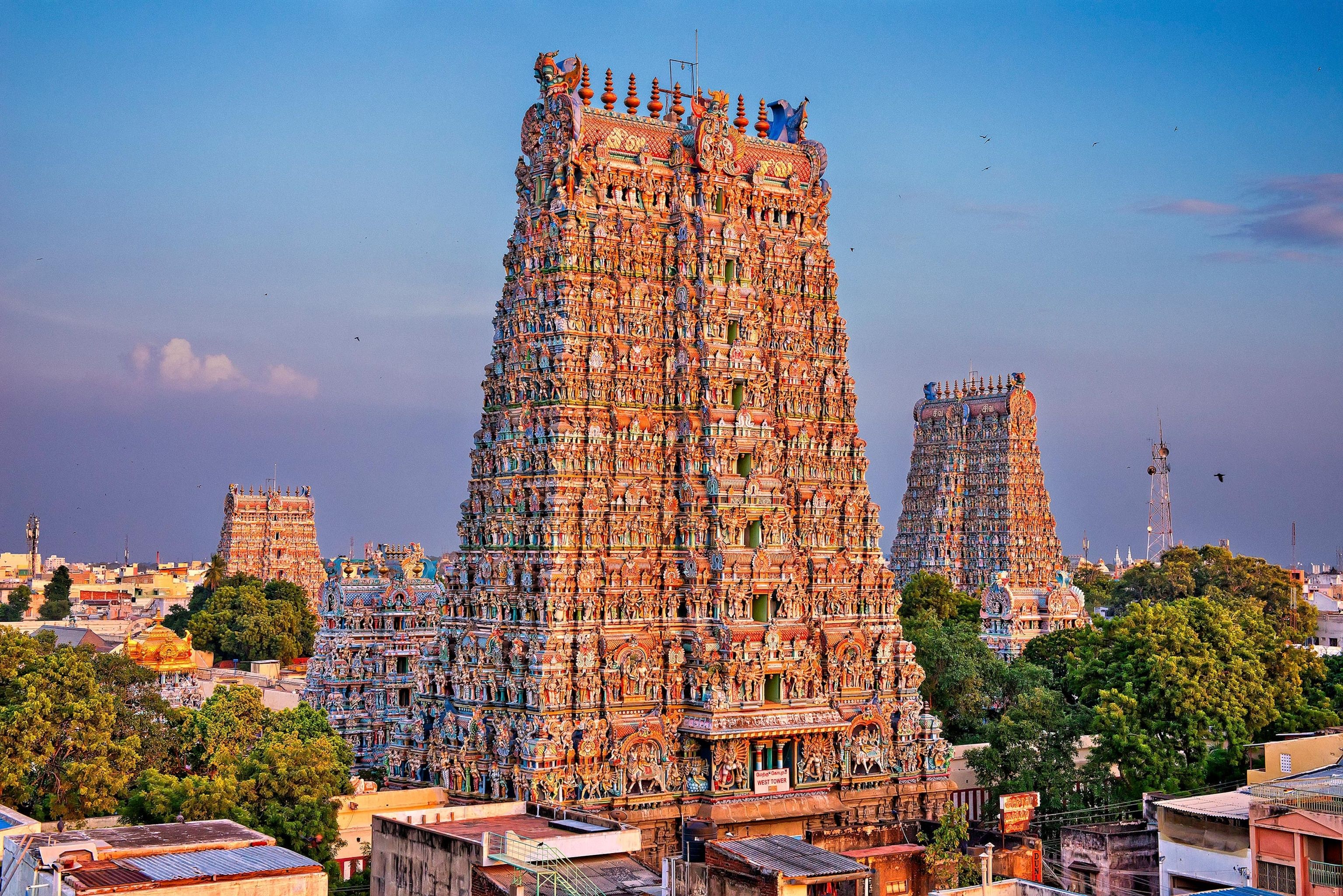 Meenakshi Temple Wallpapers Wallpaper Cave