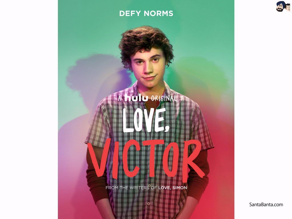 Poster of Hulu`s original comedy series `Love Victor` (Release 17th, 2020)