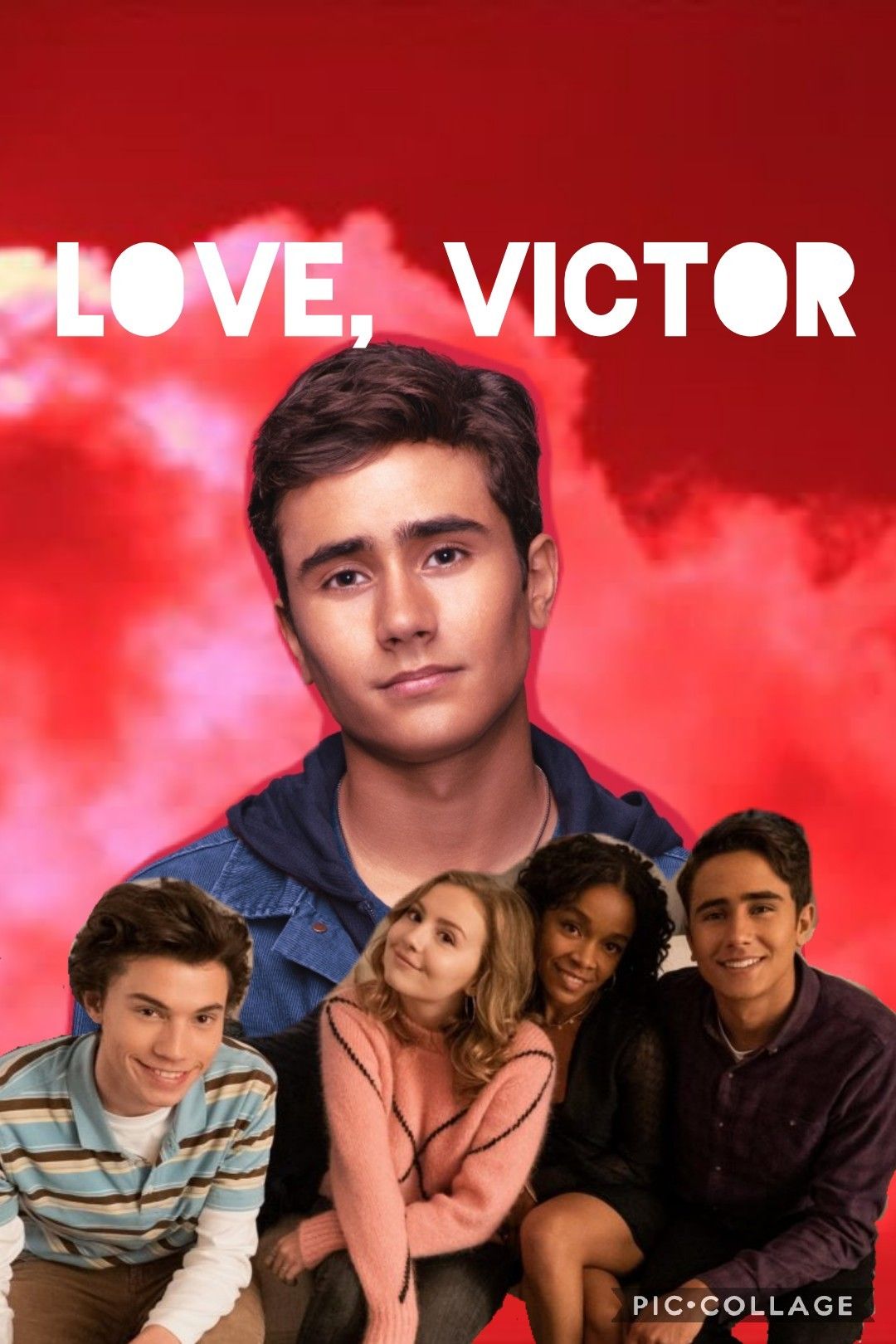 Love, victor. Red aesthetic, Victor, Aesthetic wallpaper