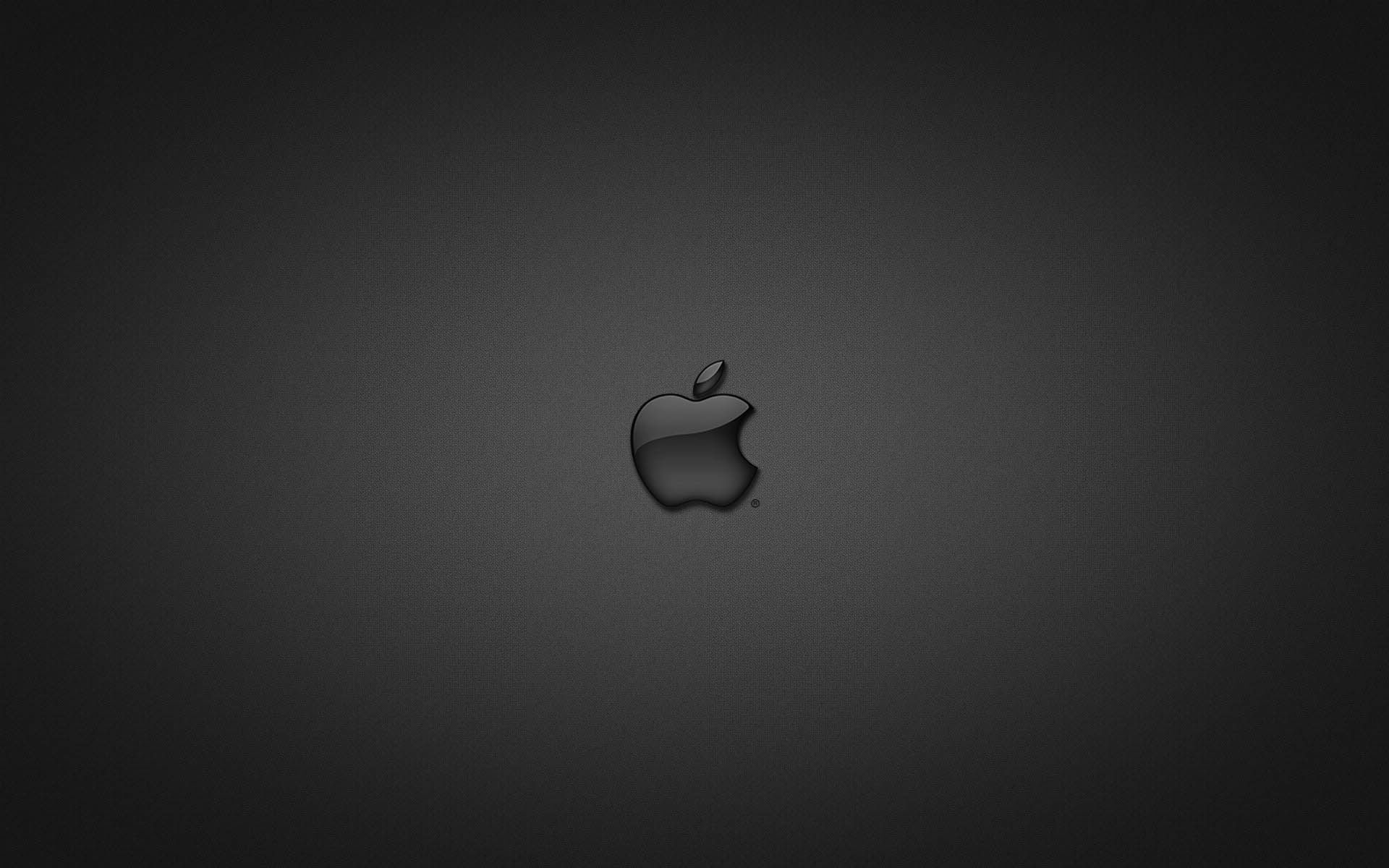 Apple in Glass Black Wallpaper in jpg format for free download