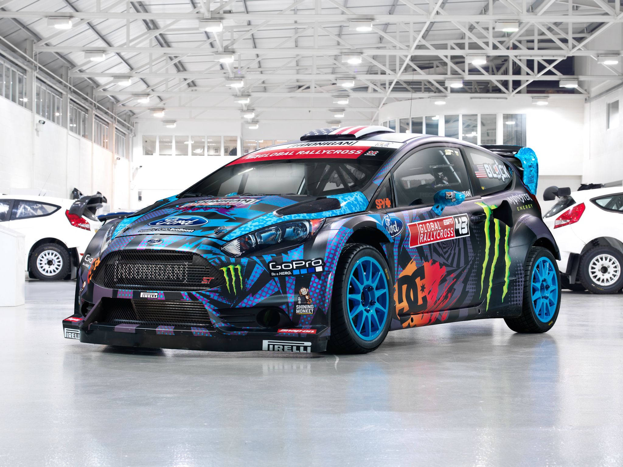 2013, Ford, Fiesta, S t, Rx43, Rallycross, Race, Racing, Tuning Wallpaper HD / Desktop and Mobile Background