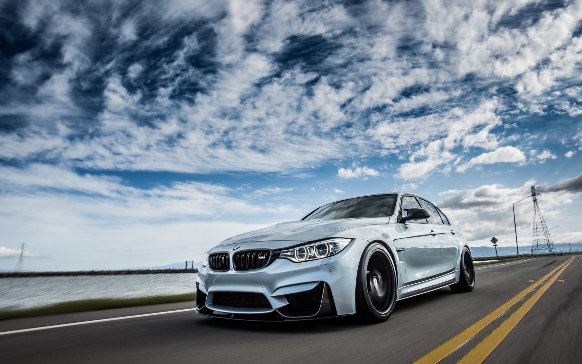 Bmw M F Exterior, Road, Speed, Front View, M3 2018 On The Road