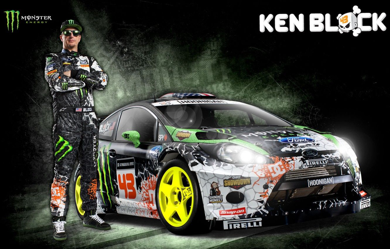 Wallpaper ford, rally, rally, wrc, Monster Energy, Ken Block, Ken Block, rallycross image for desktop, section спорт