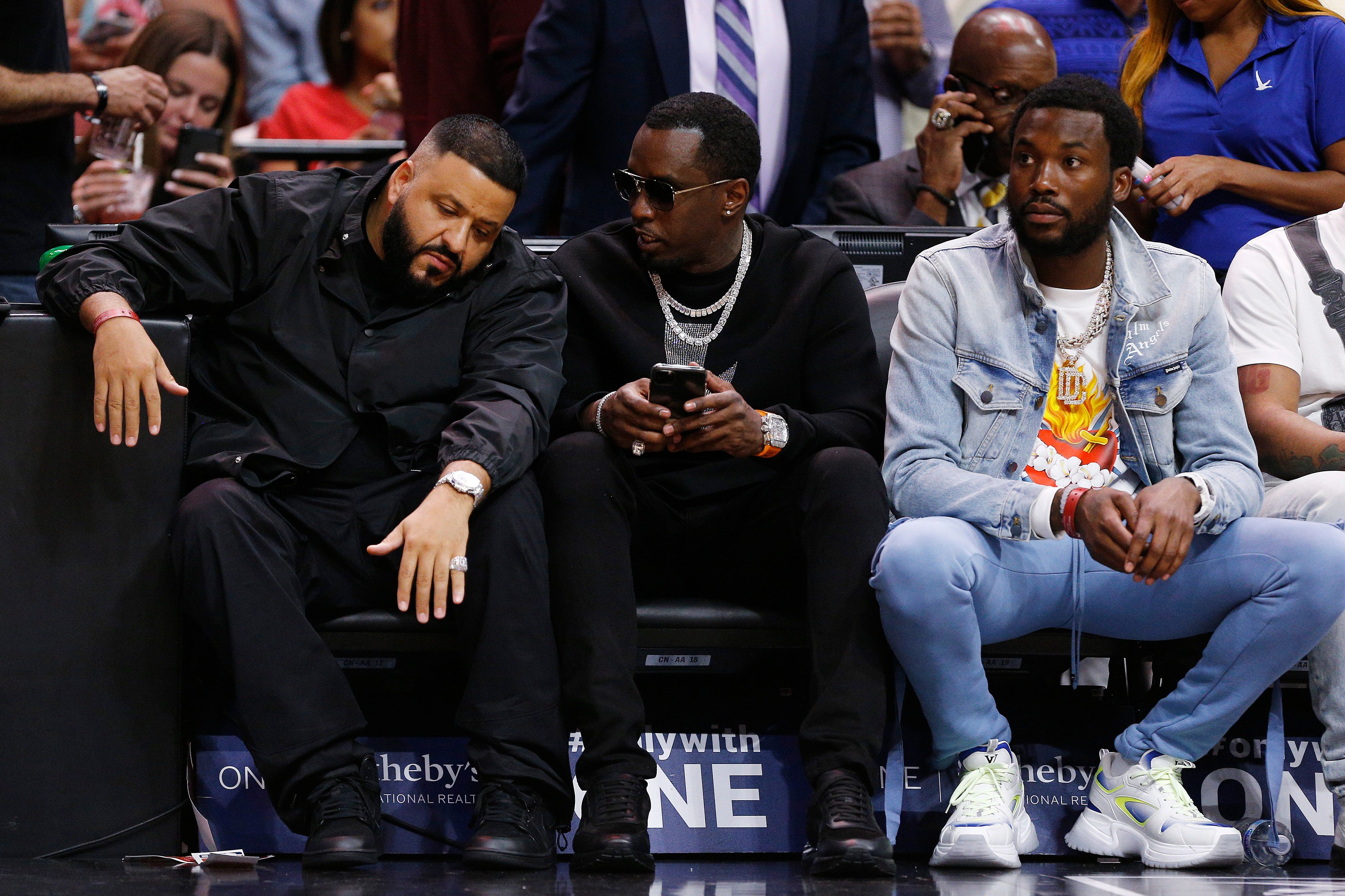 Miami Florida January 02 Dj Khaled Sean Diddy Combs HD Wallpaper