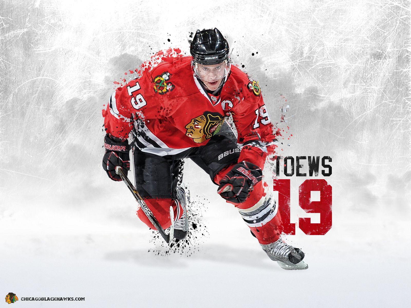 Player of Chicago Jonathan Toews number 19 wallpaper and image, picture, photo