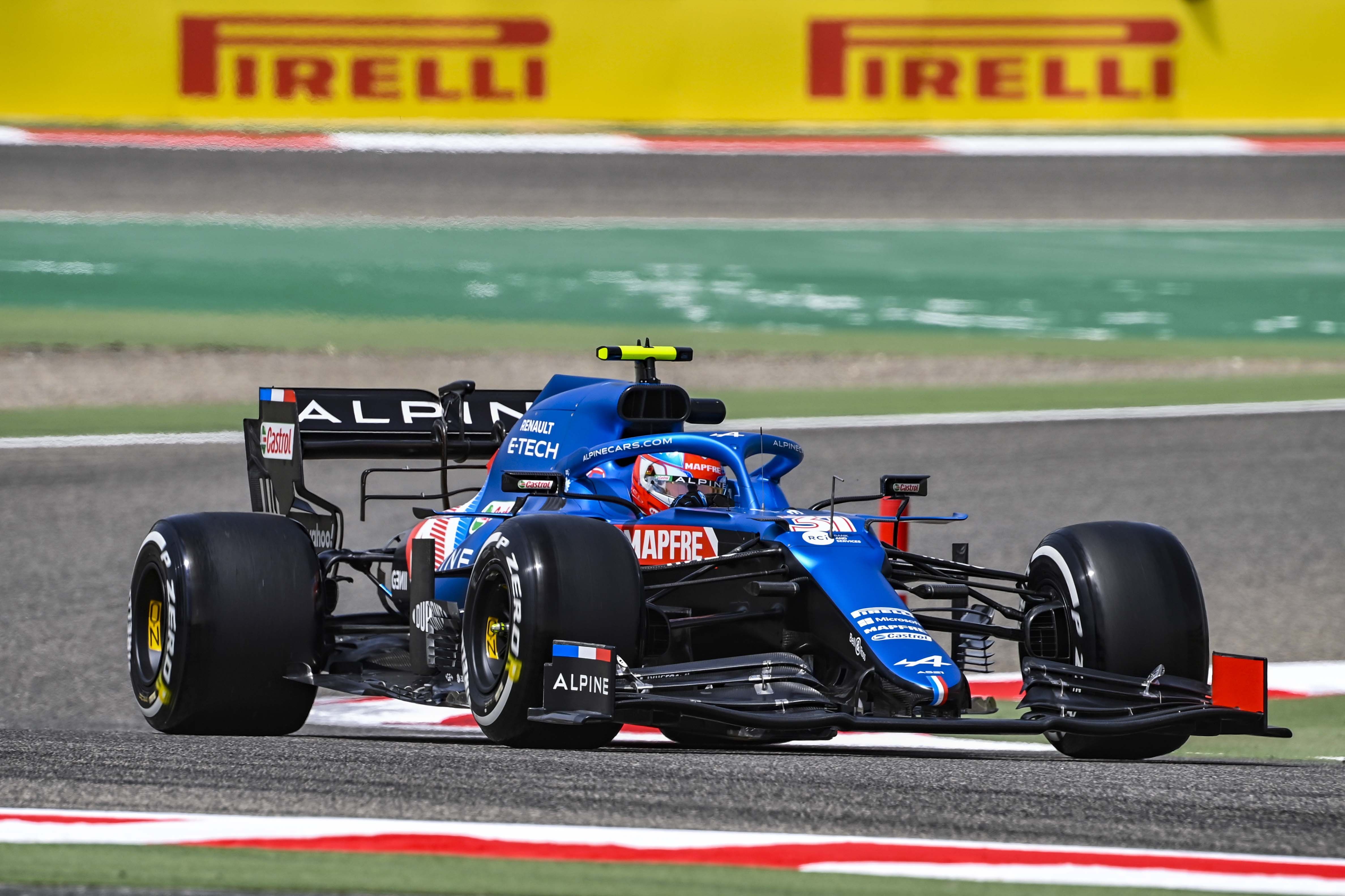 Alpine can't compare their Renault engine with a other team