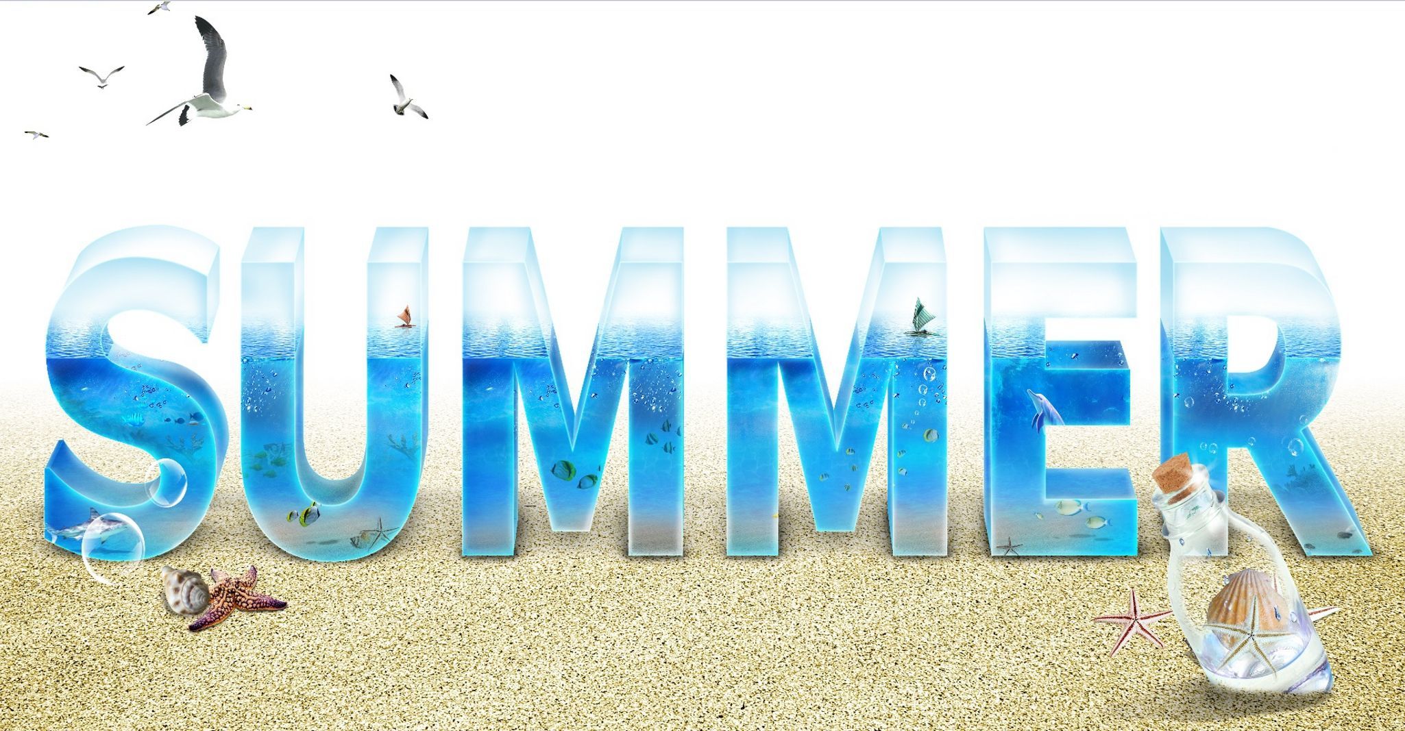 Summer Postcard Wallpapers - Wallpaper Cave