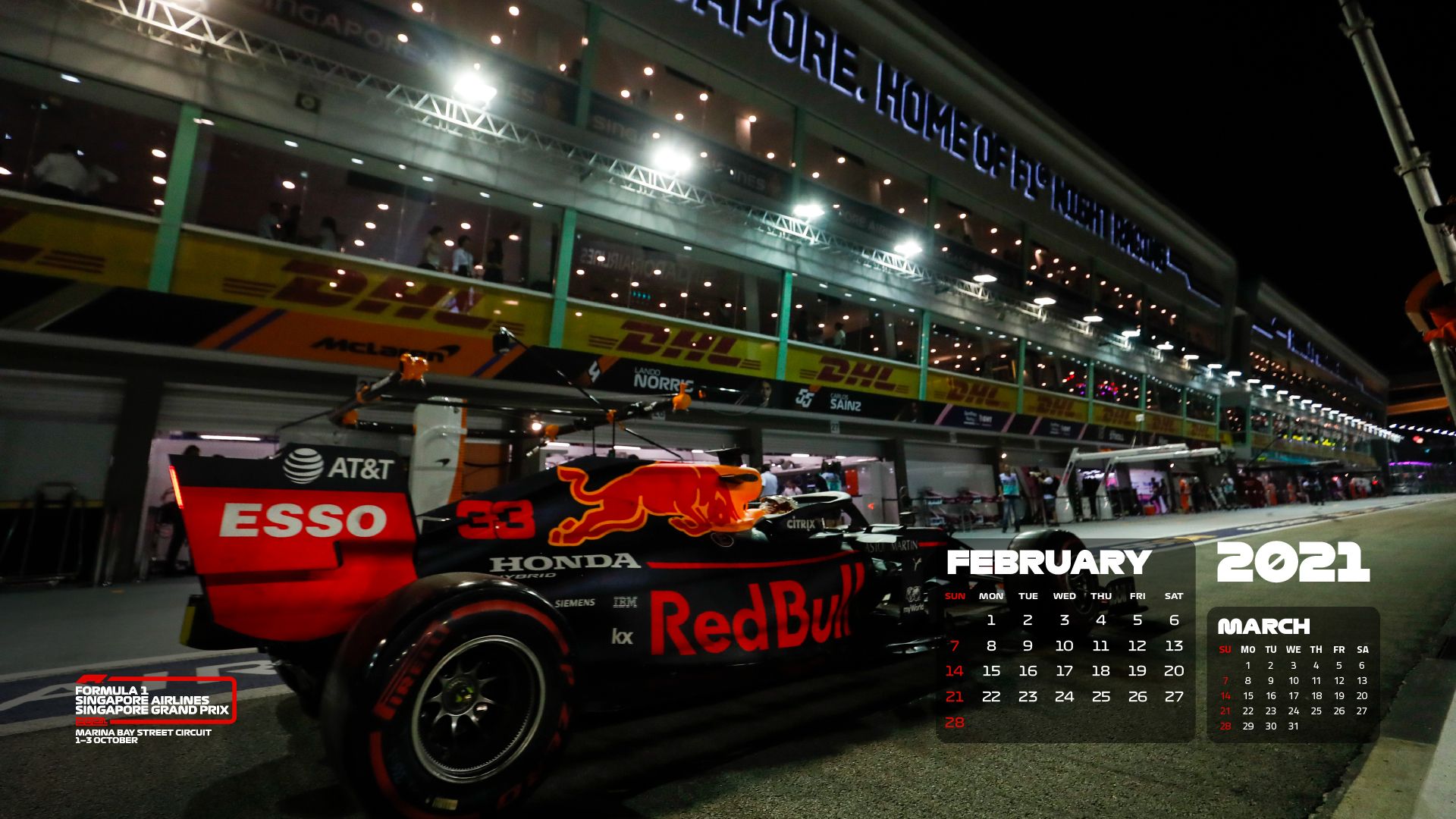 Singapore F1 1 Night Race Grand Prix