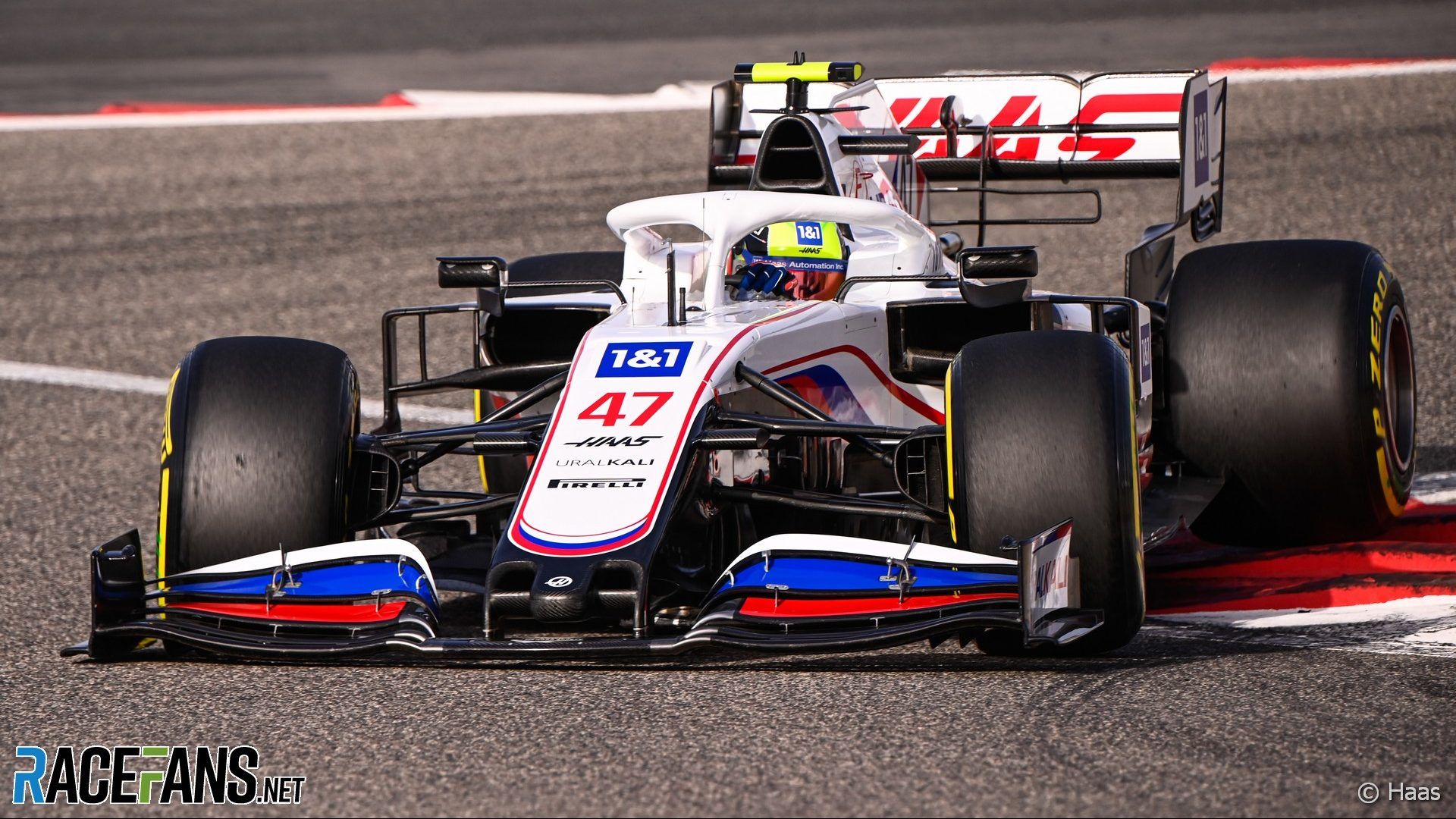 Mick Schumacher, Haas, Bahrain International Circuit, 2021 · RaceFans
