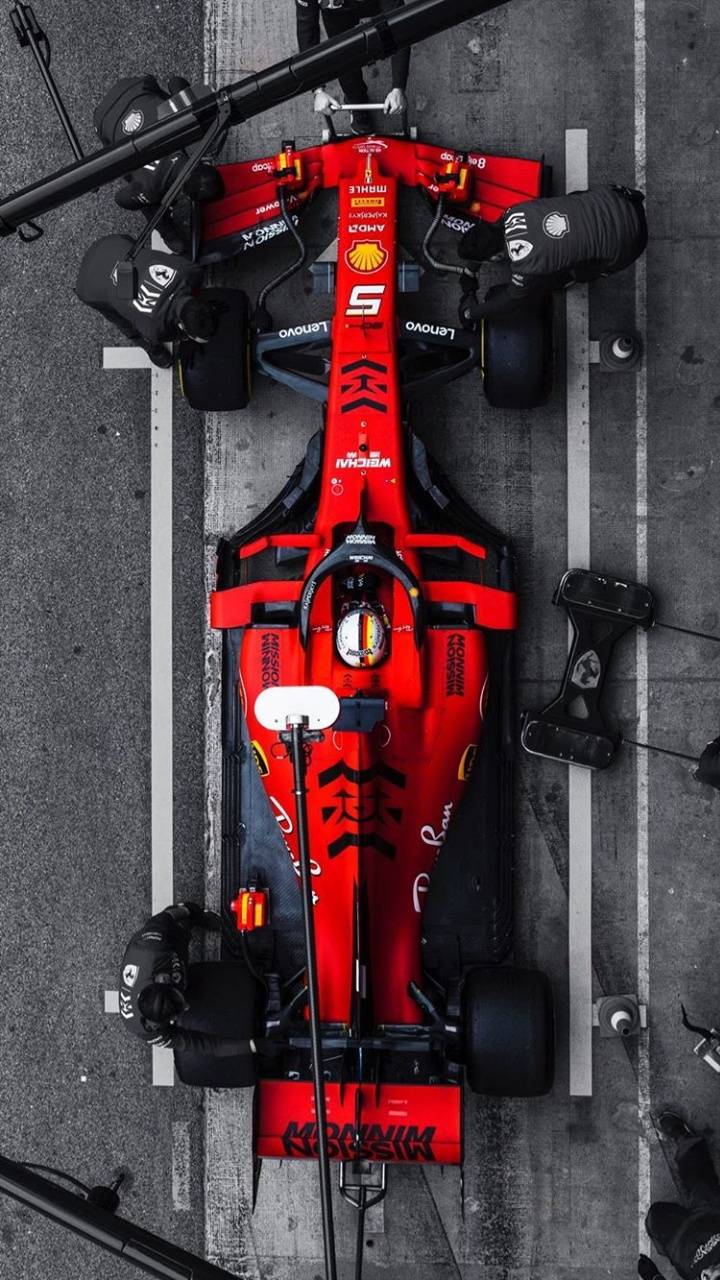 Ferrari Pit Stop wallpaper
