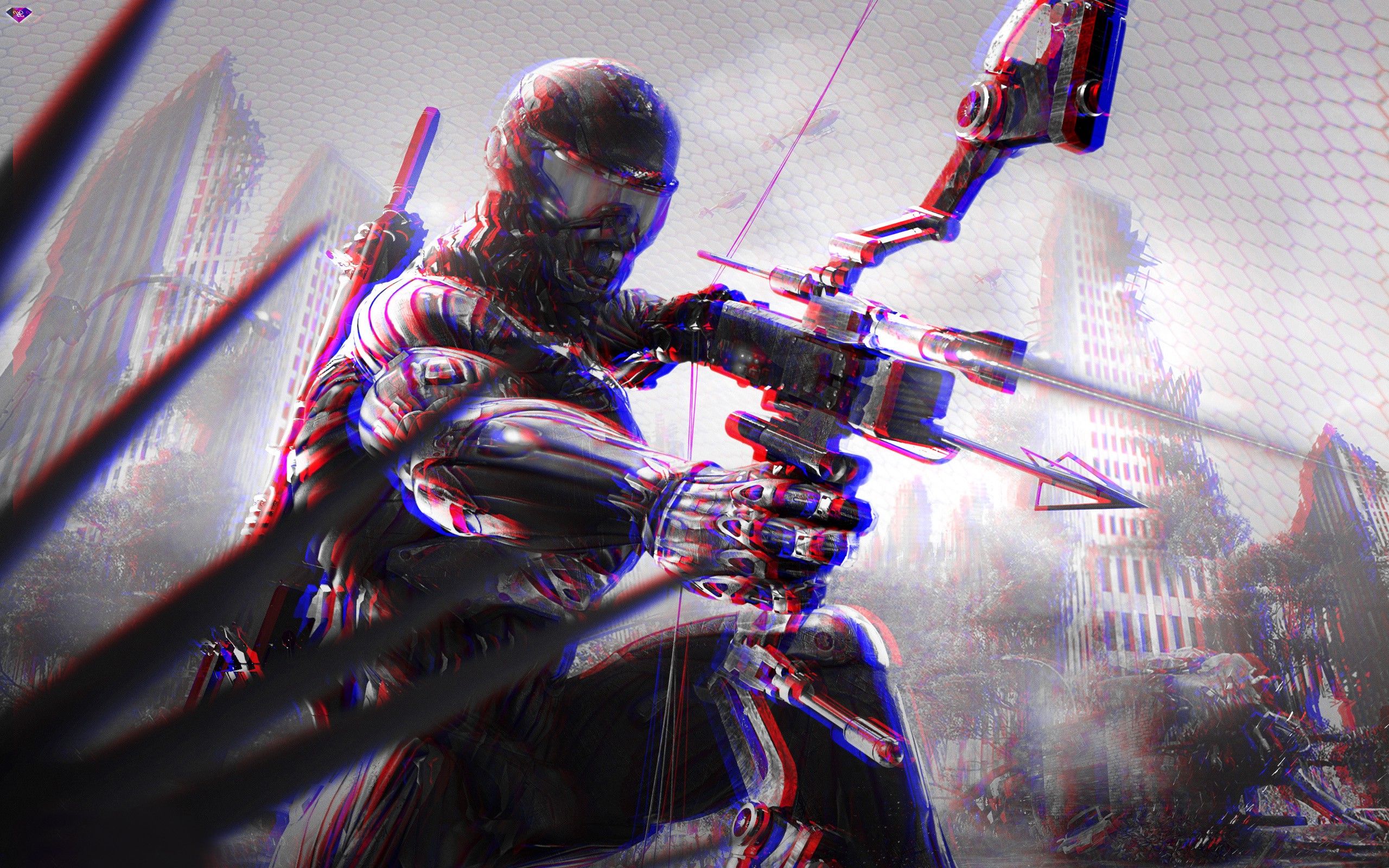 3D, Anaglyph 3D Wallpaper HD / Desktop and Mobile Background