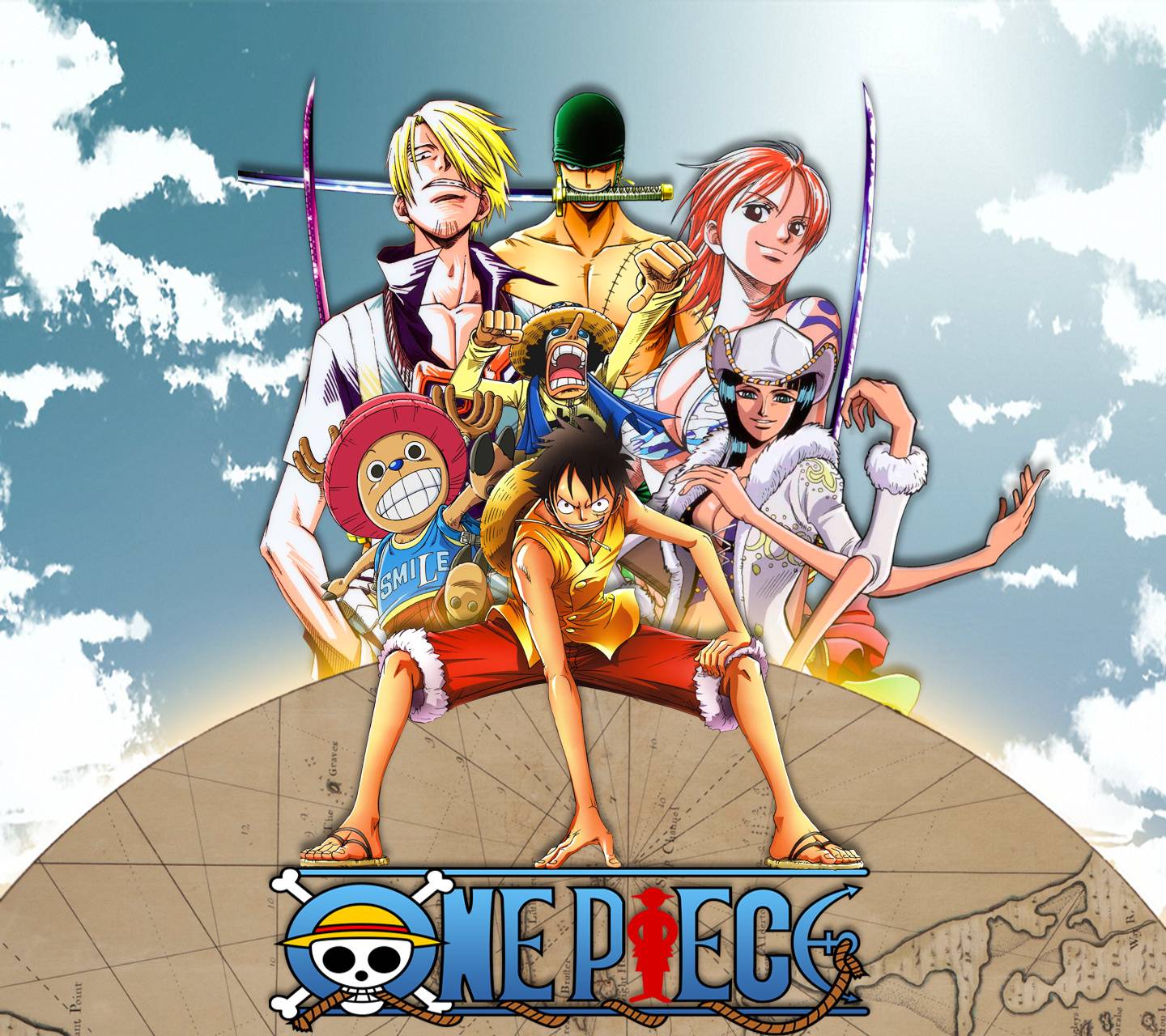 One Piece Luffy Crew Wallpaper