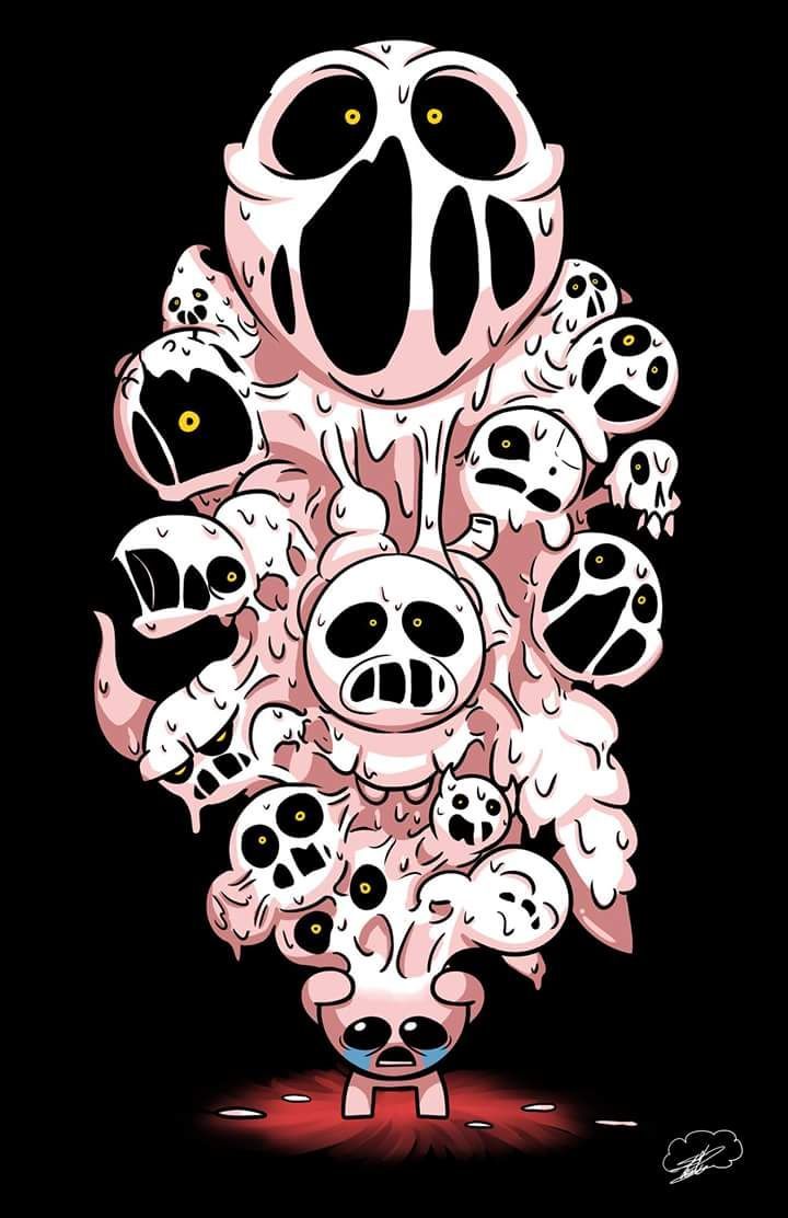 Delirium by: sr pelo. The binding of isaac, Isaac, Doodle art