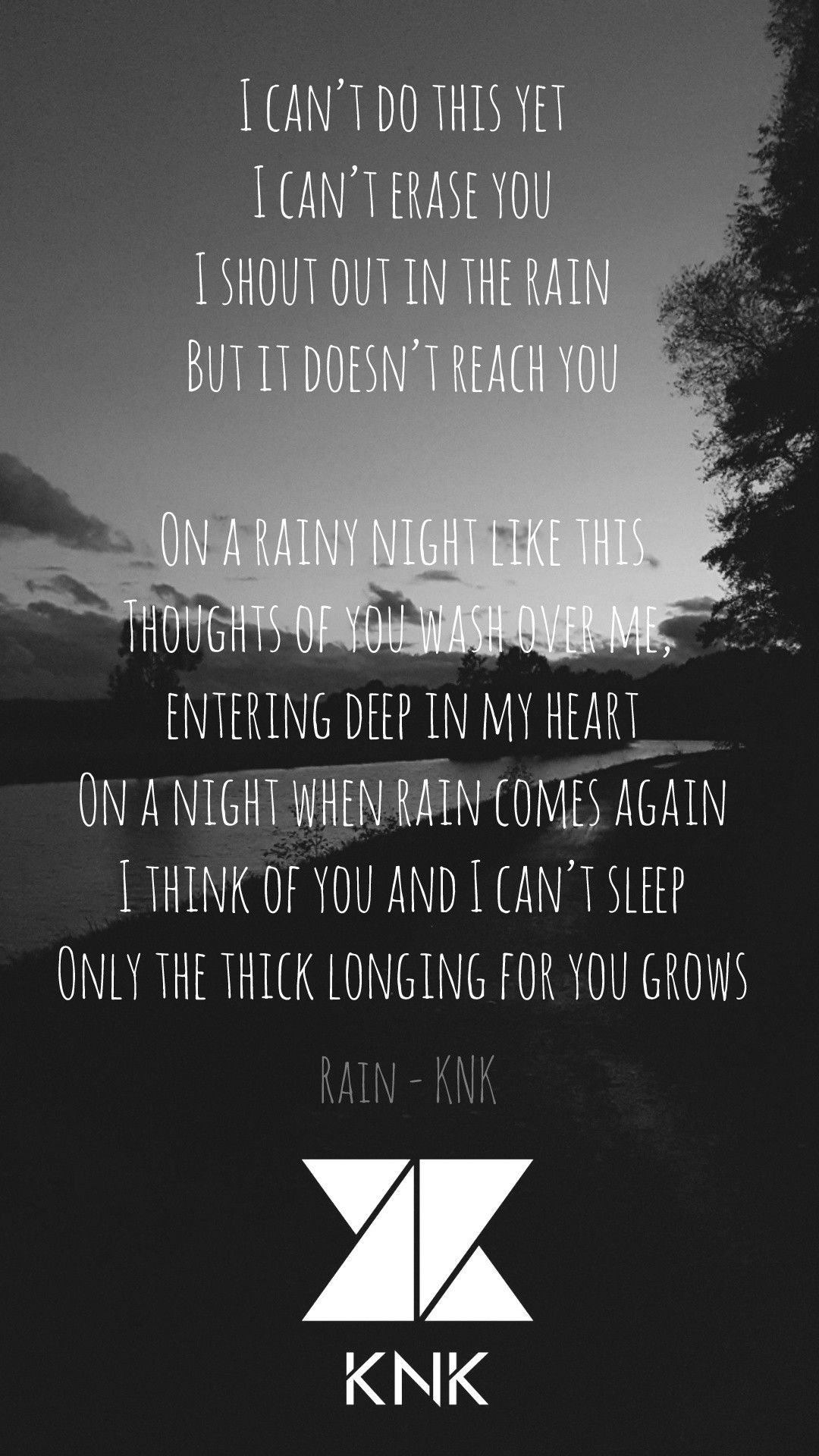 KNK. Rain wallpaper, I cant do this, Kpop wallpaper