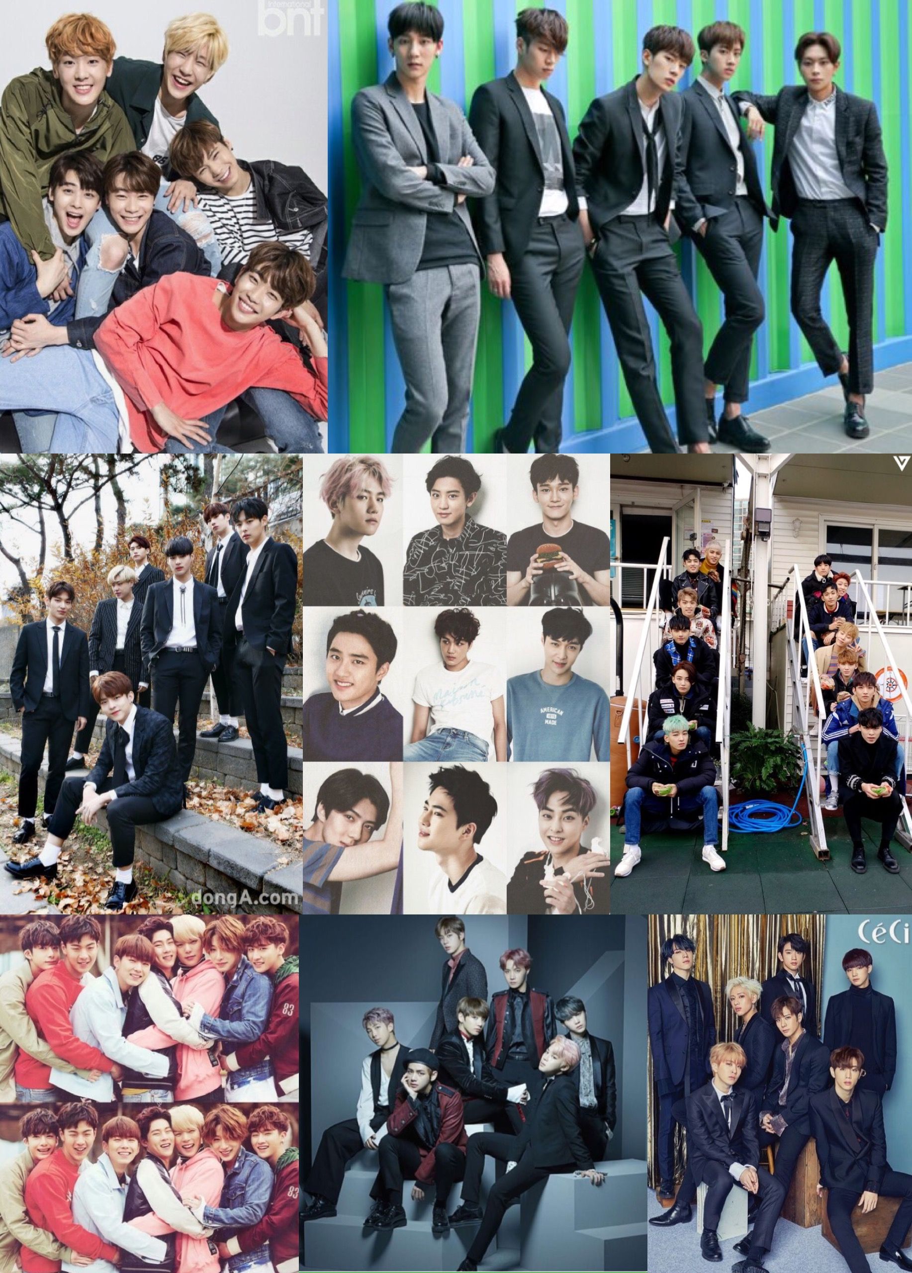 BTS and Got 7 Wallpaper