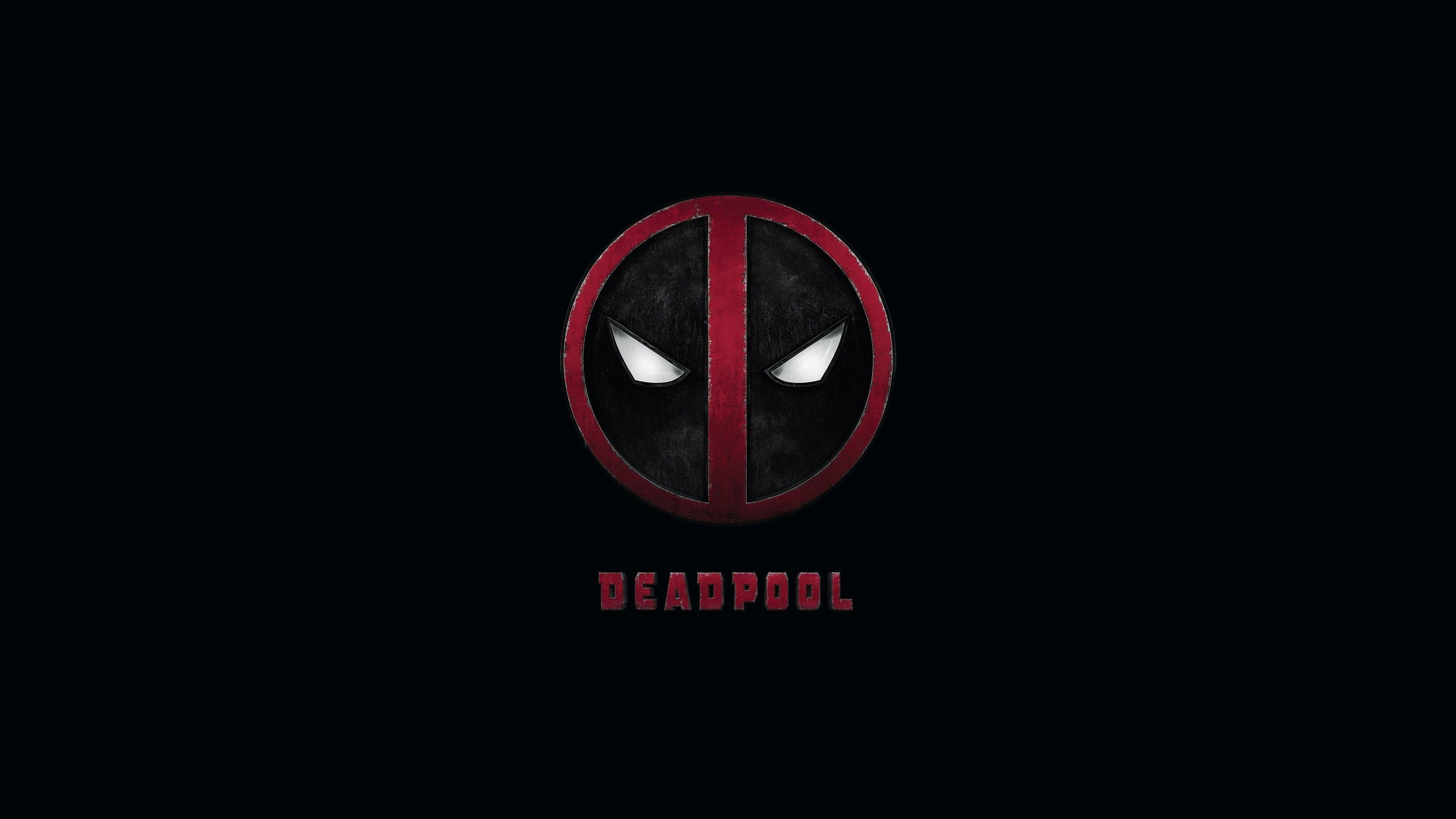 Deadpool Logo 4k Movie Wallpaper 2016 3840x2160. Deadpool wallpaper, Deadpool logo wallpaper, Deadpool logo