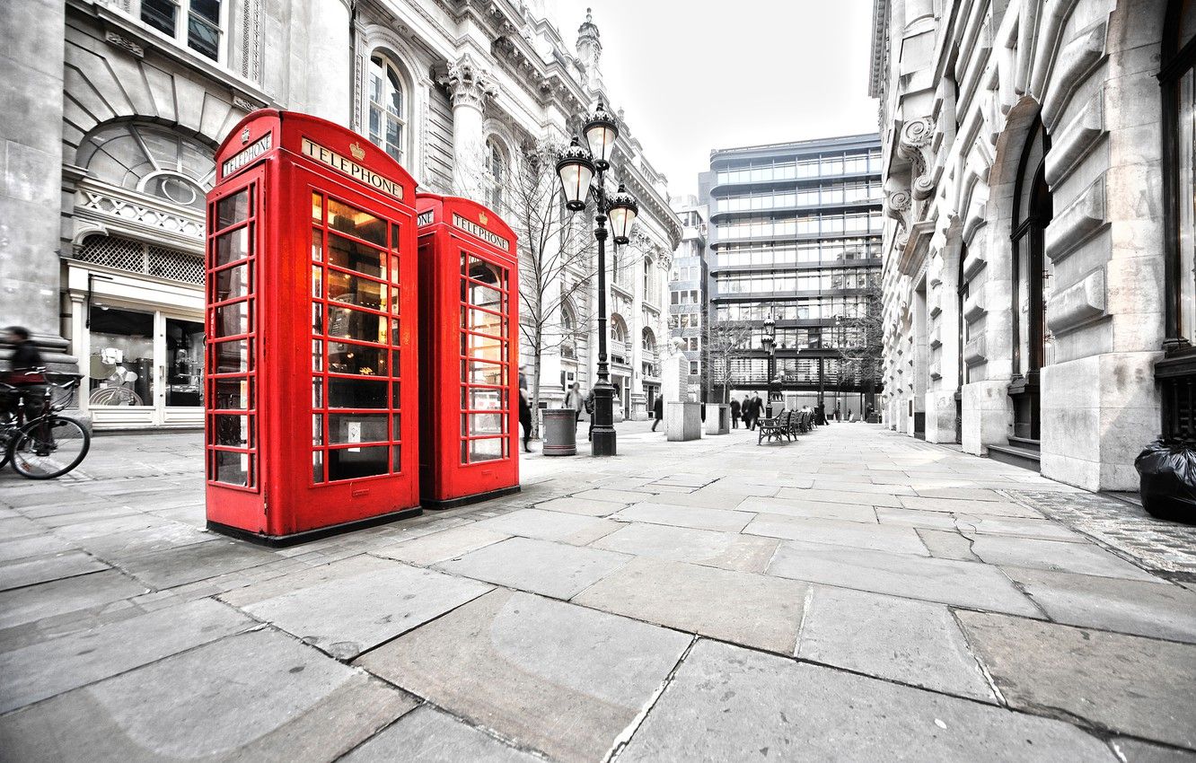 Wallpaper London, phone, booth image for desktop, section город