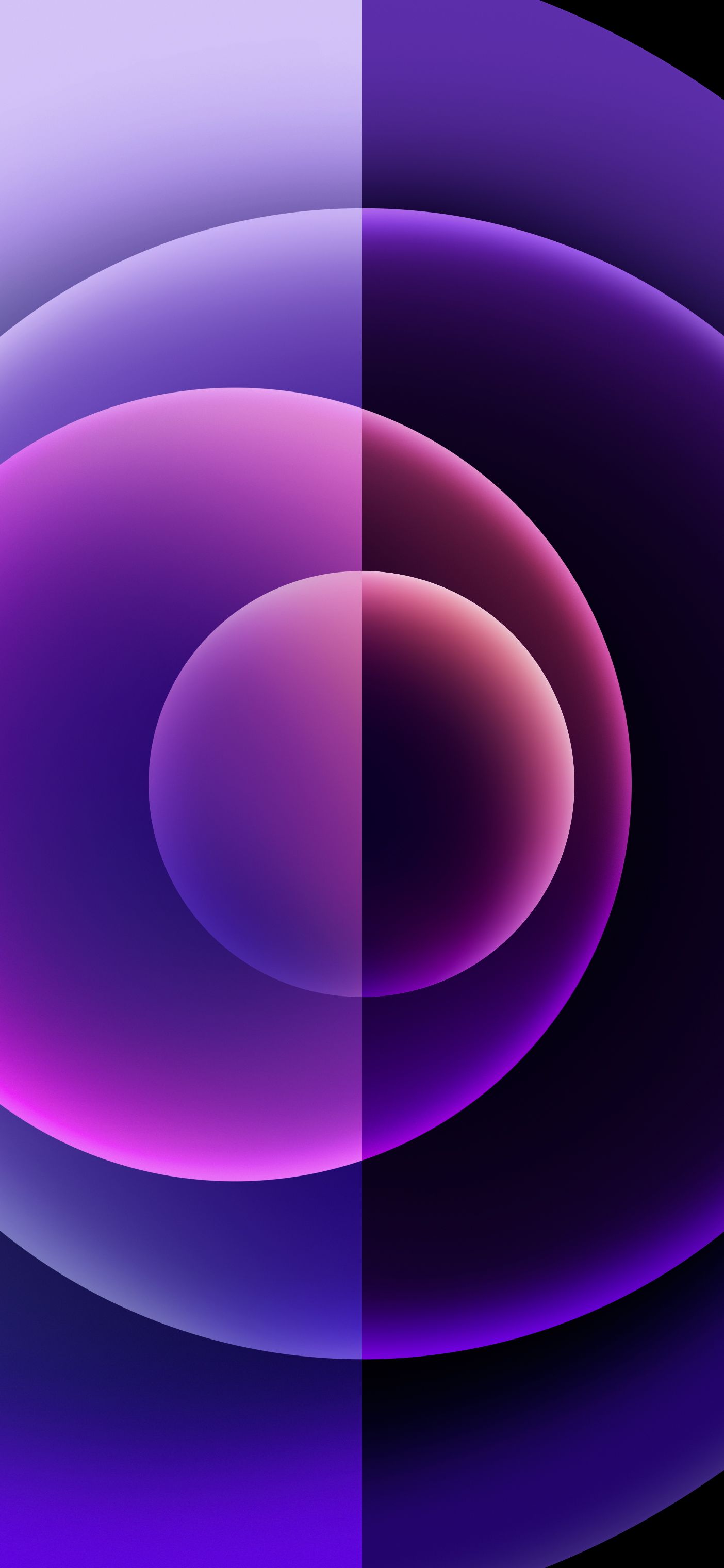 iPhone 12 Orbs Purple