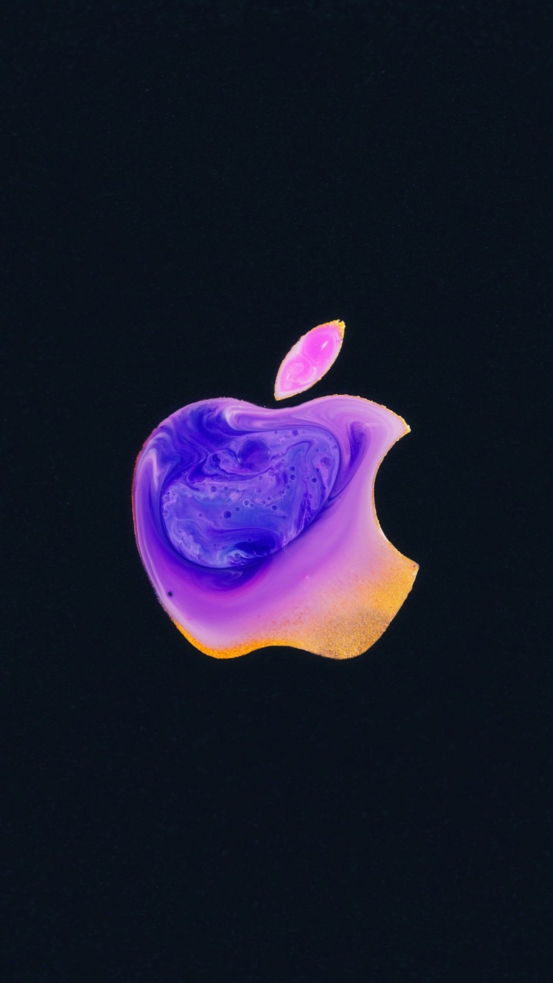 iPhone 12 Purple Modd - Wallpapers Central