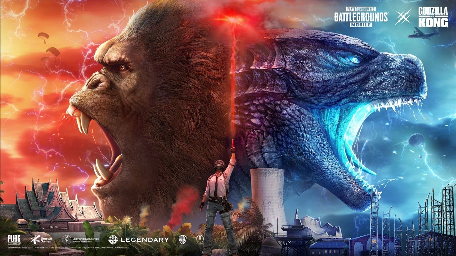 PUBG Godzilla Vs Kong Wallpapers - Wallpaper Cave