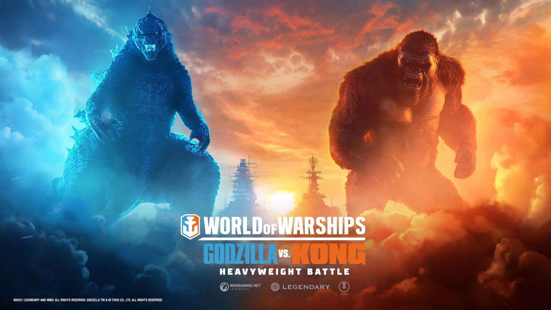 GODZILLA VS KONG COMES TO WORLD OF WARSHIPS