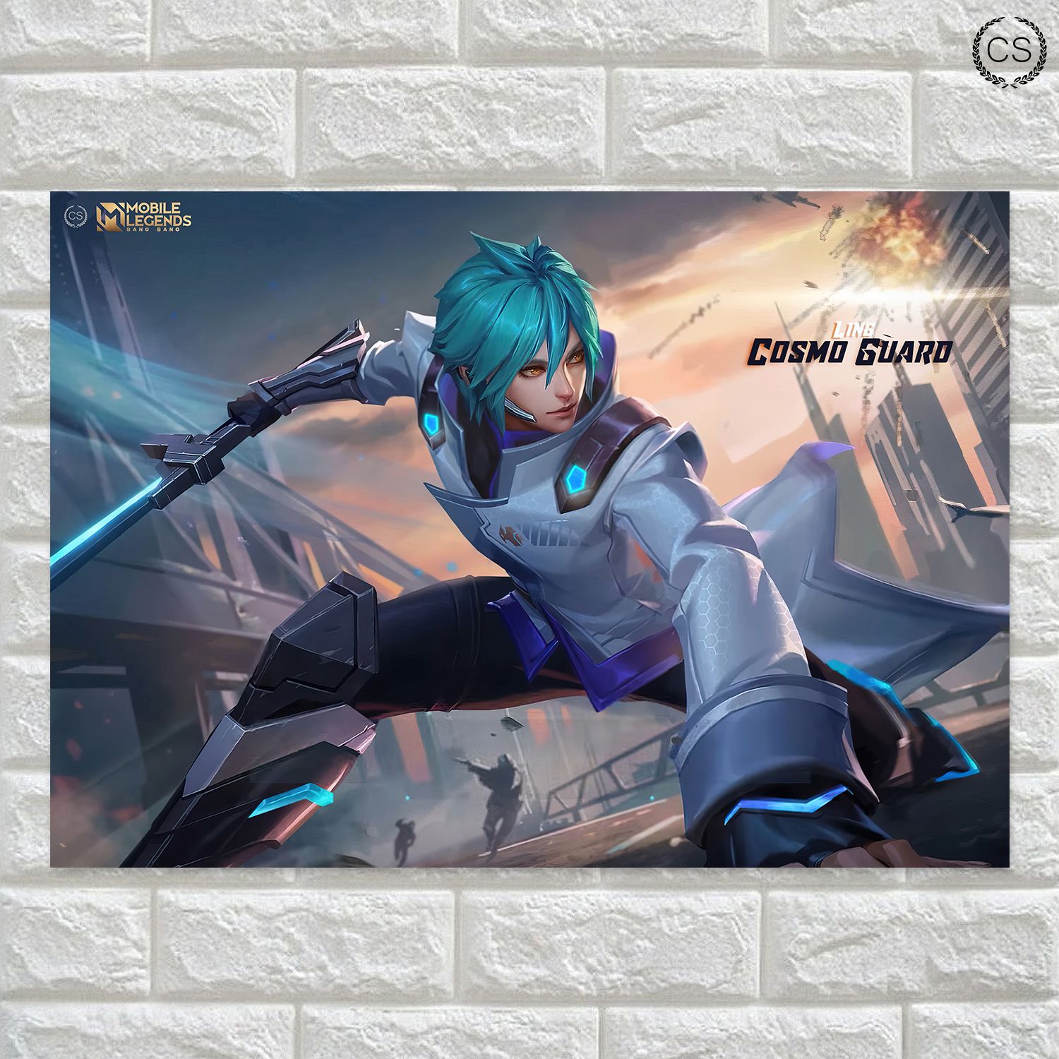Ling Mobile Legends Poster Wall Décor (29.7x42 cm size)