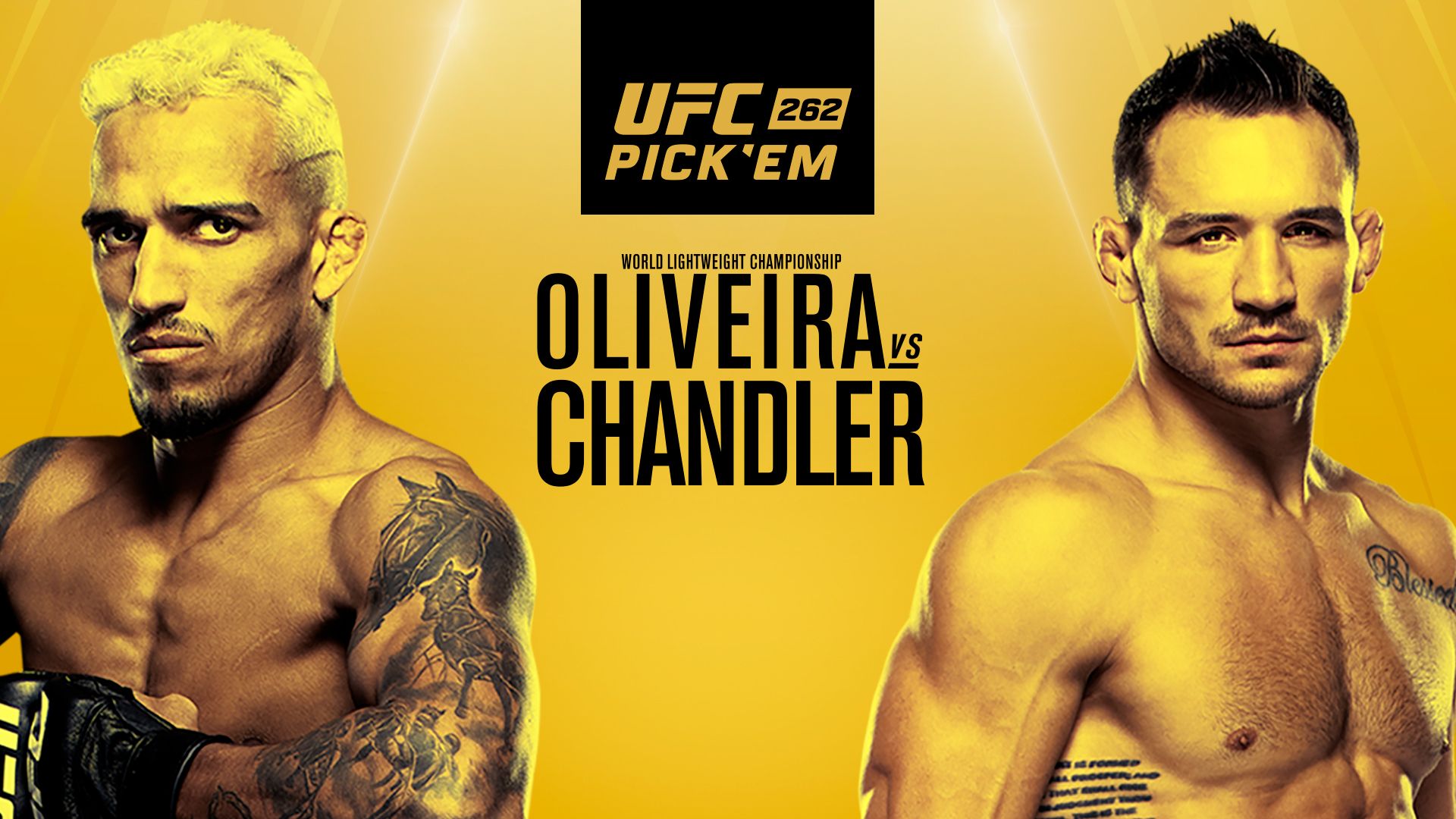 UFC 262: Oliveira vs Chandler Predictions