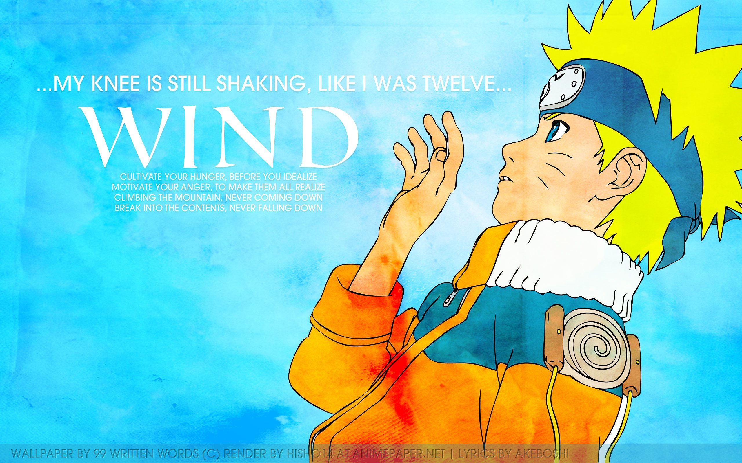 Naruto Wind Computer Wallpaper, Desktop Background 2560x1600 Id: 424710. Naruto wallpaper, Wallpaper quotes, Naruto uzumaki