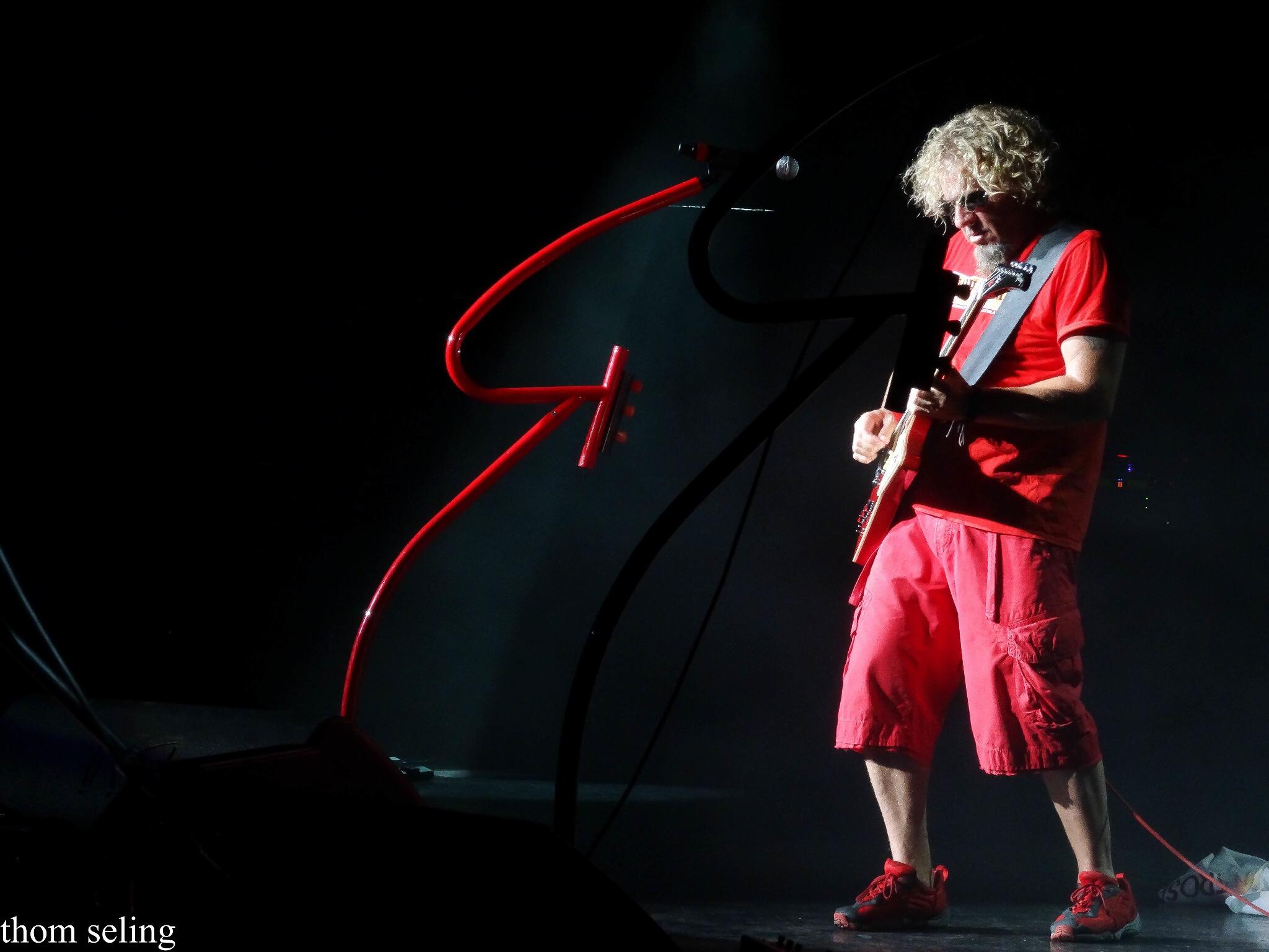Sammy Hagar at last week's DoRock show in Detroit! Were you there with him?! Photo