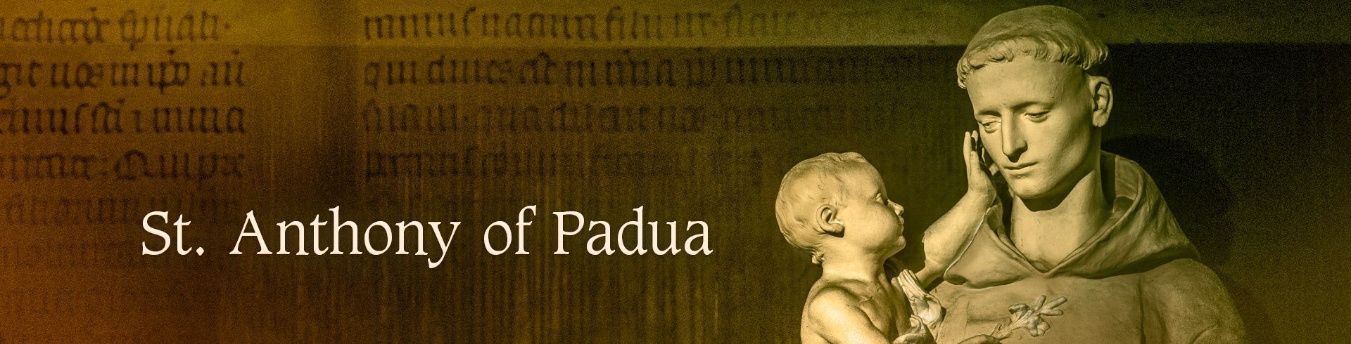 St. Anthony Of Padua (1195 1231). Salt And Light Catholic Media Foundation