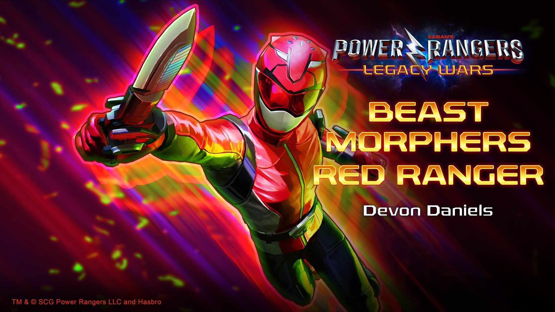 Devon Daniels. Power Rangers Legacy Wars